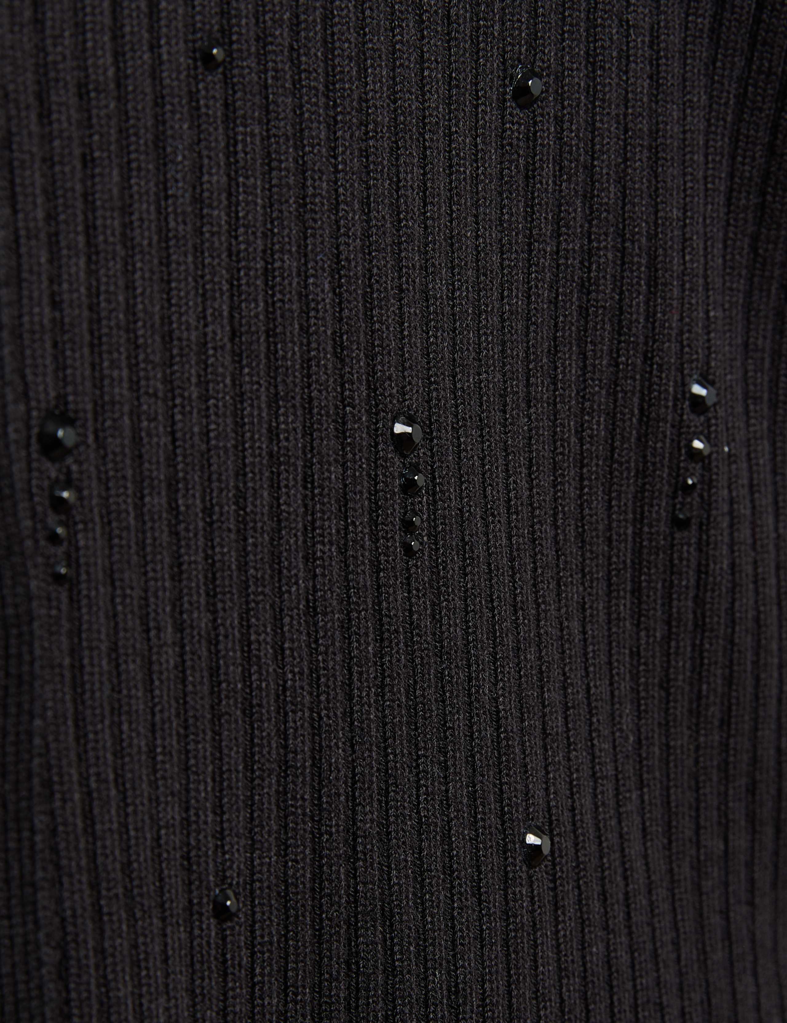 Embellished Crew Neck Fitted Cardigan 6 of 6