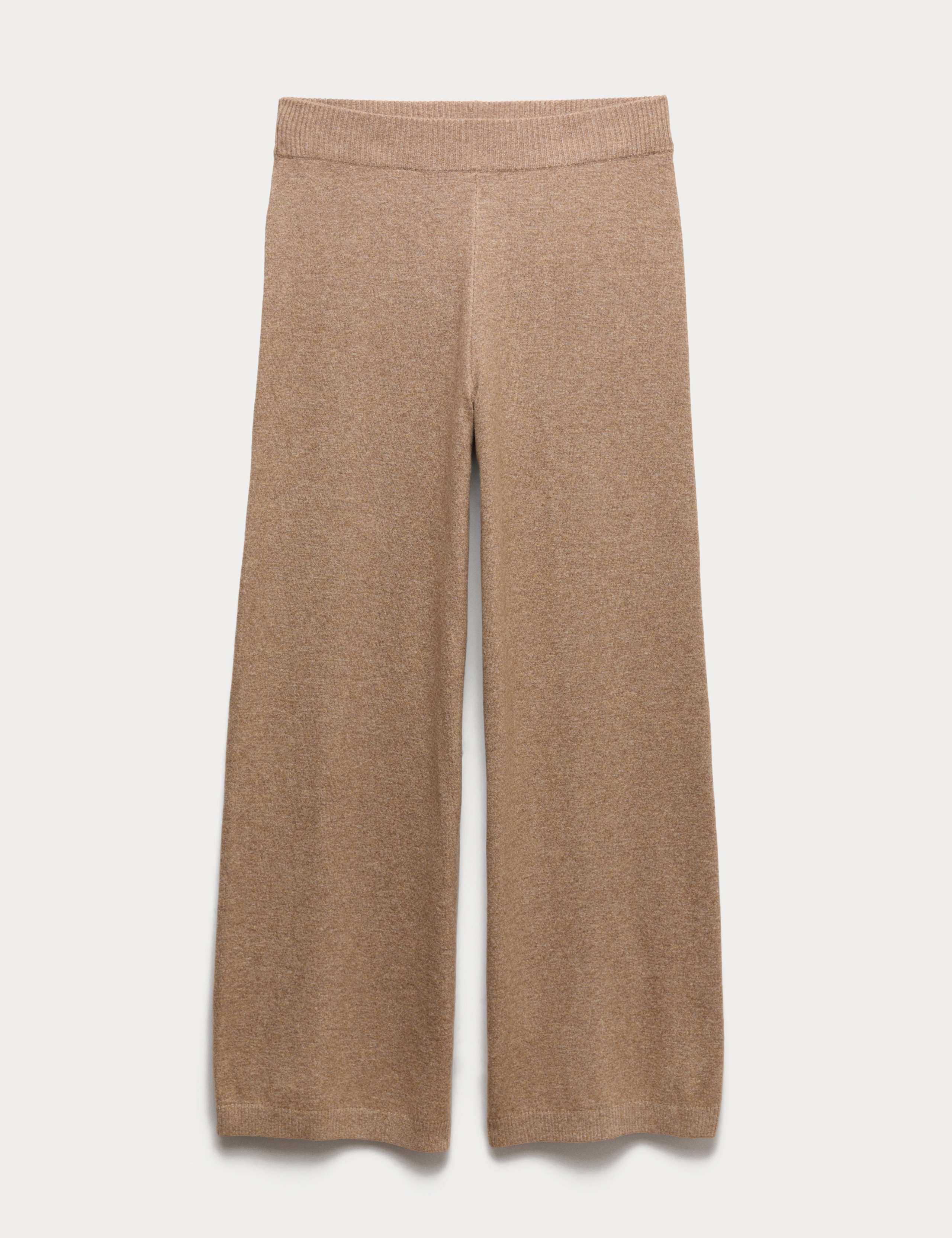 Air-Yarn Wide Leg Knitted Trousers 2 of 5