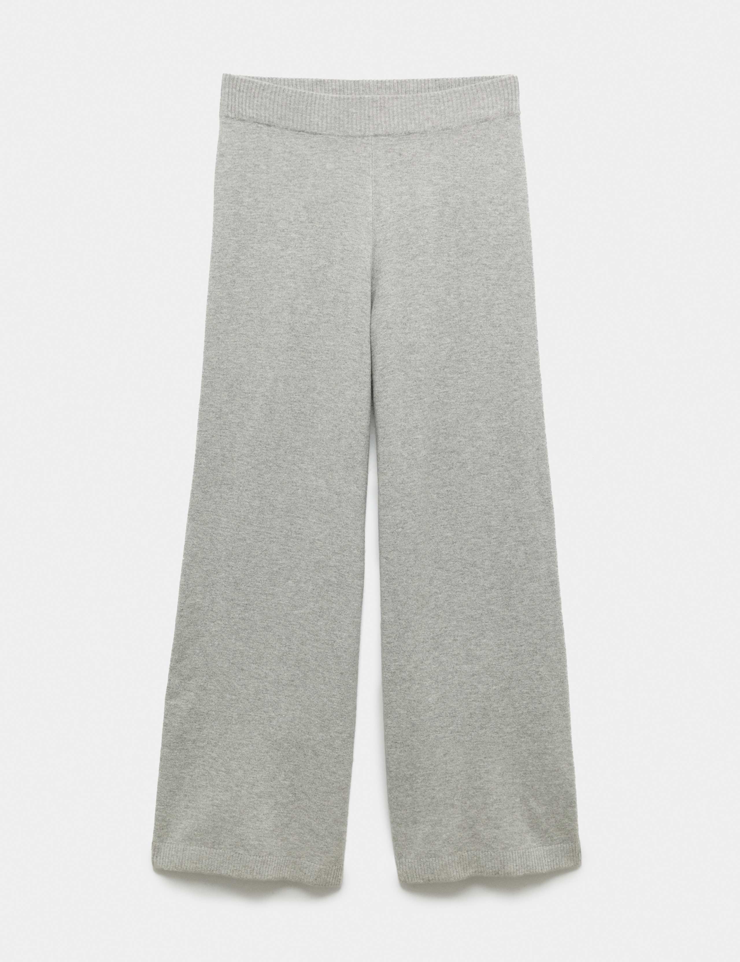 Air-Yarn Wide Leg Knitted Trousers 2 of 7