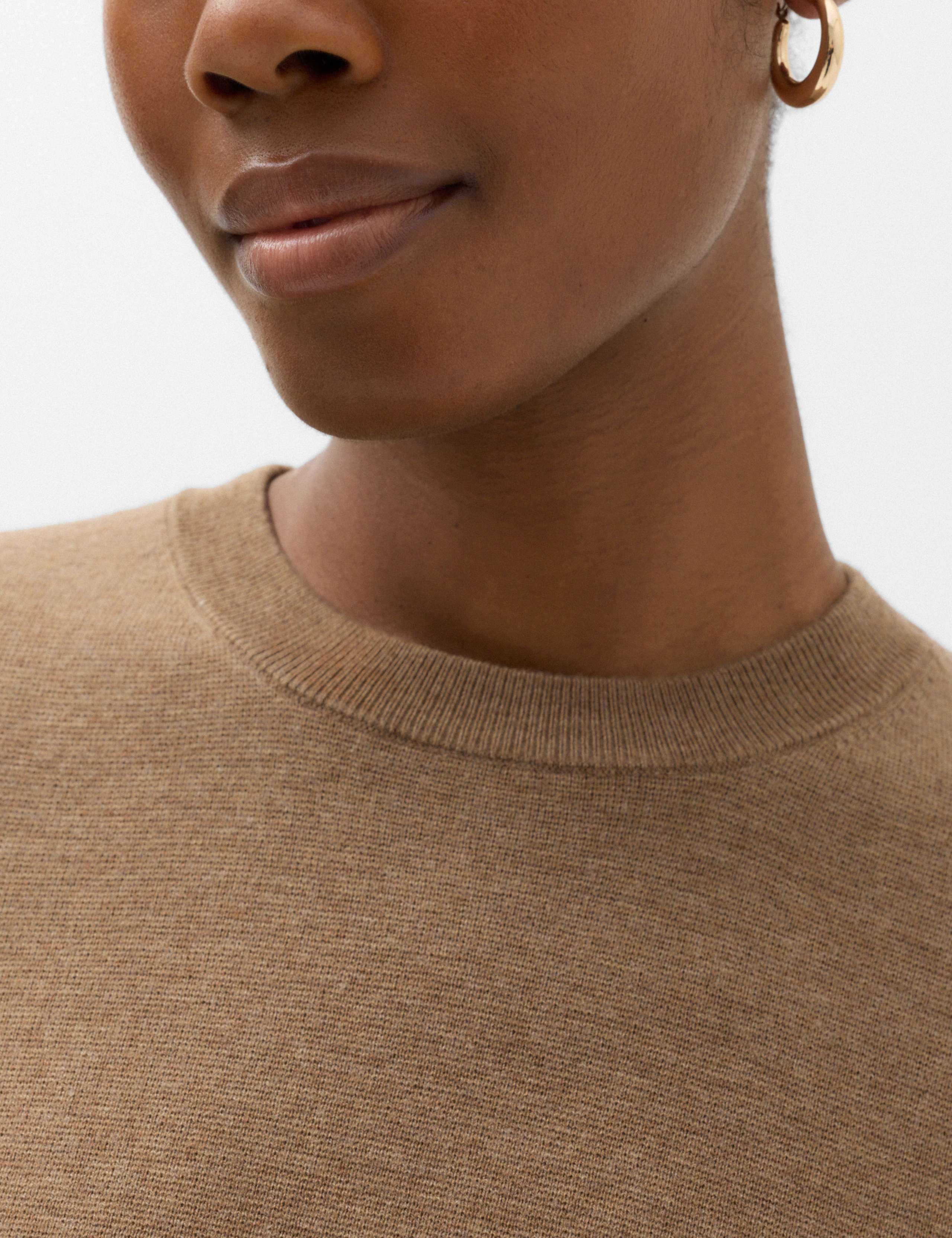 Wool Rich Slim Fit Knitted Top 5 of 6