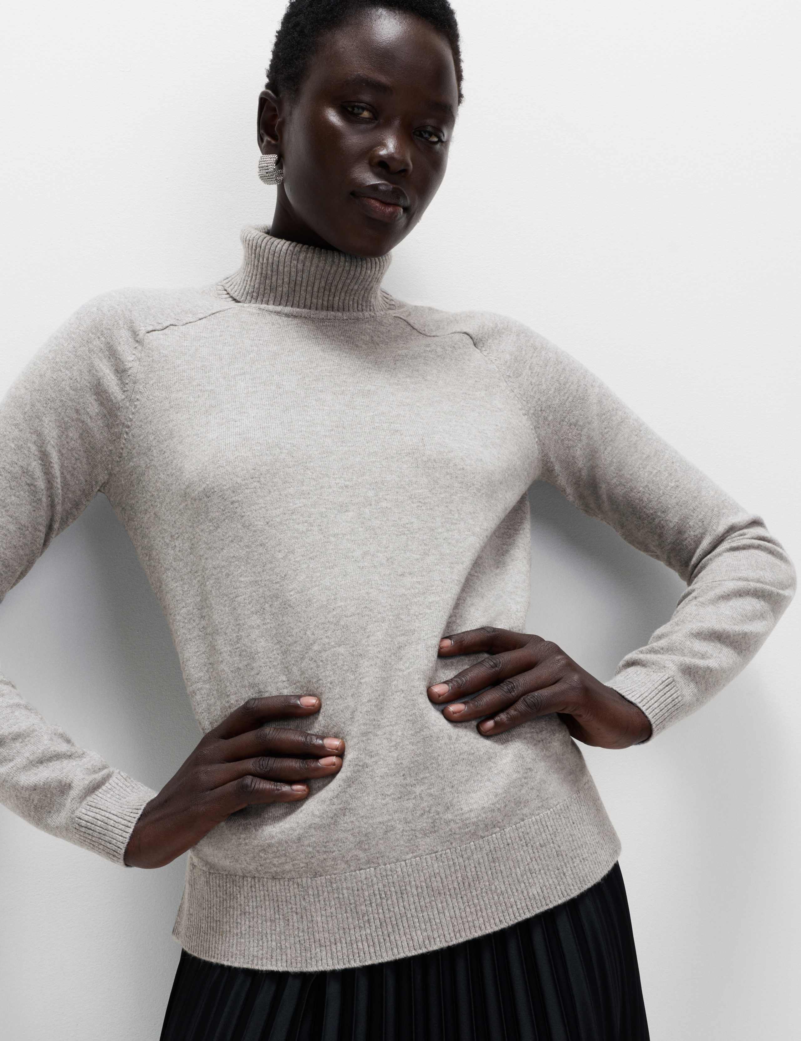 Air-Yarn Roll Neck Jumper 3 of 6