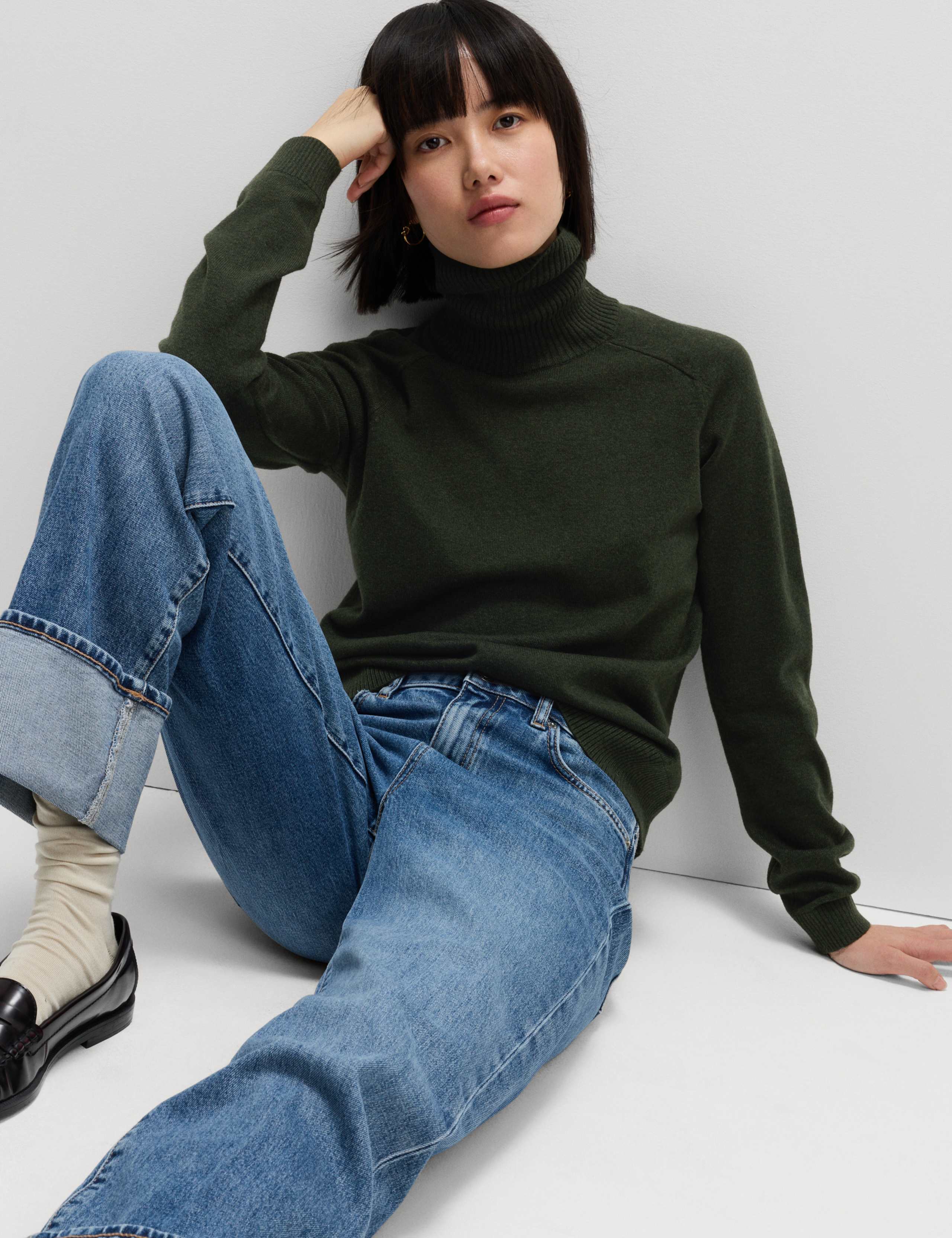 Air-Yarn Roll Neck Jumper 2 of 2