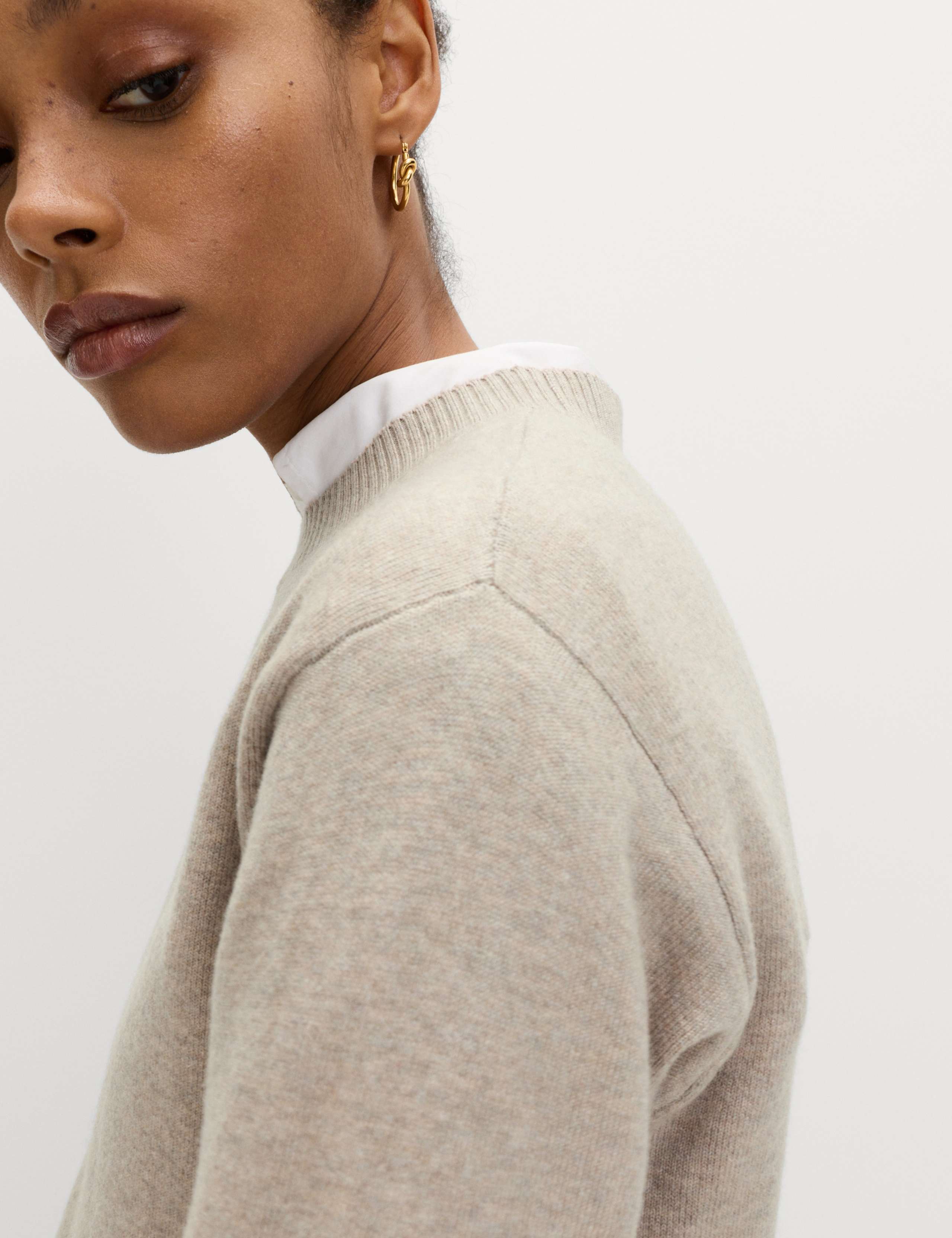 Air-Yarn Crew Neck Jumper