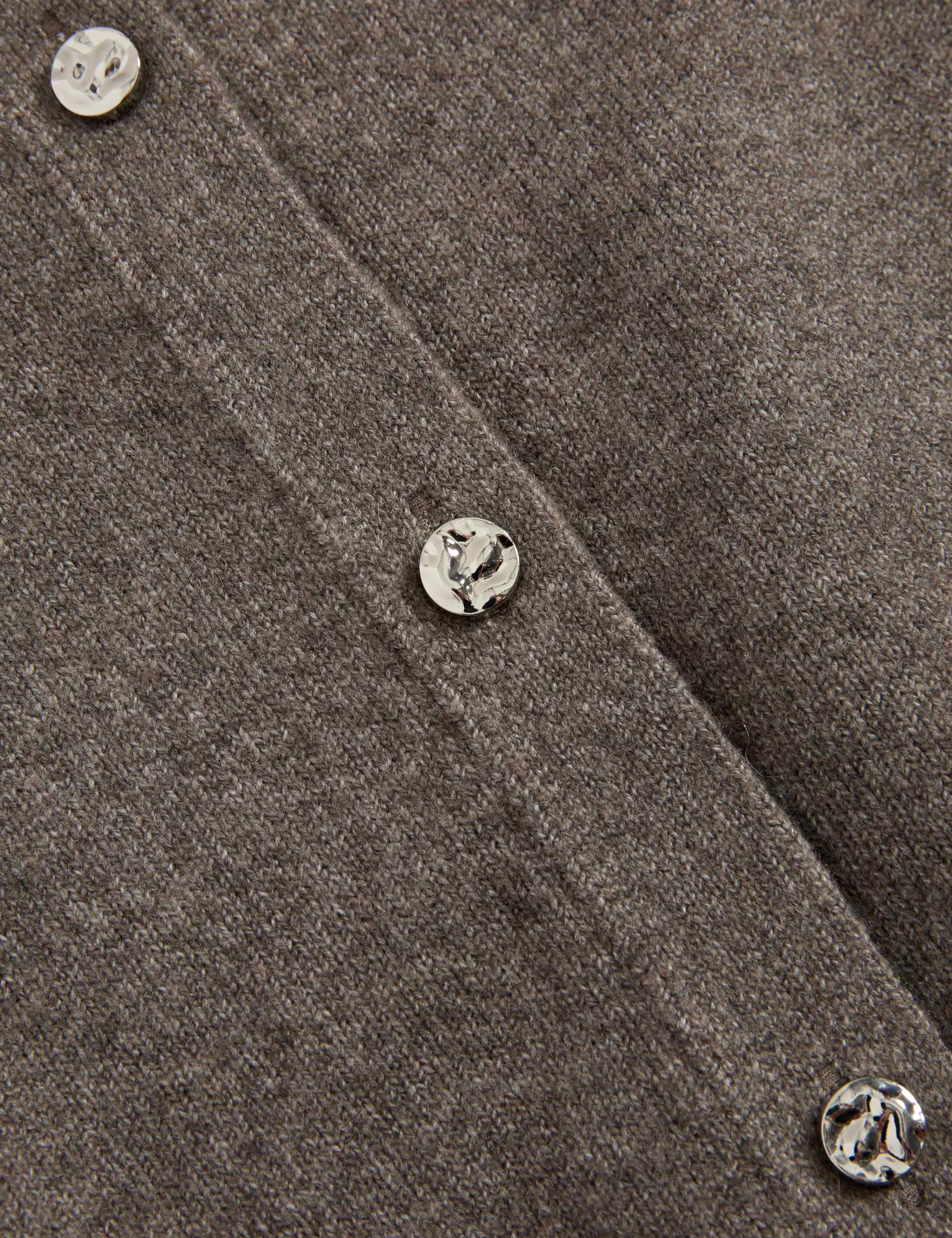 Air-Yarn Collared Button Front Cardigan 6 of 6