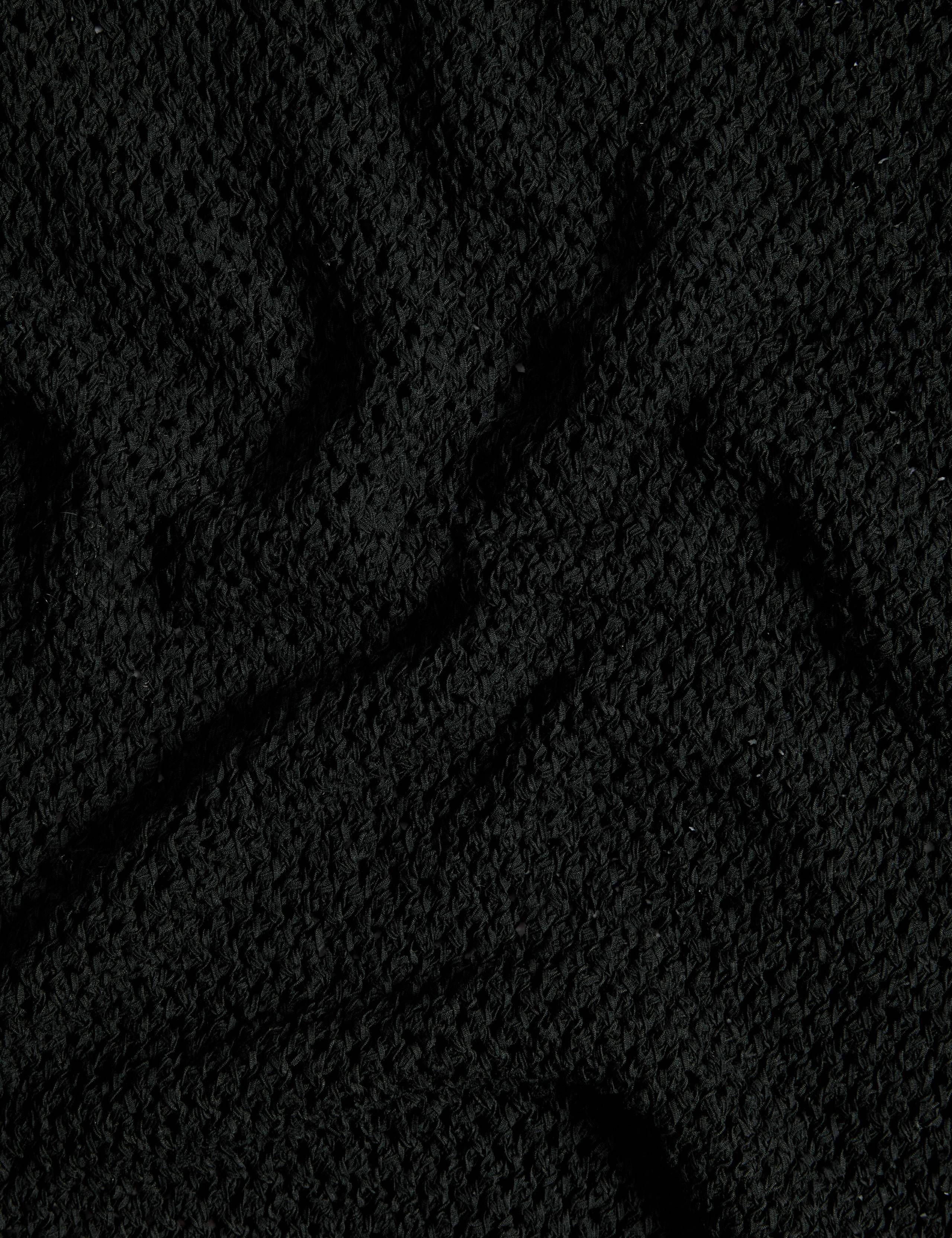 Cotton Blend Textured Crew Neck Jumper 8 of 8