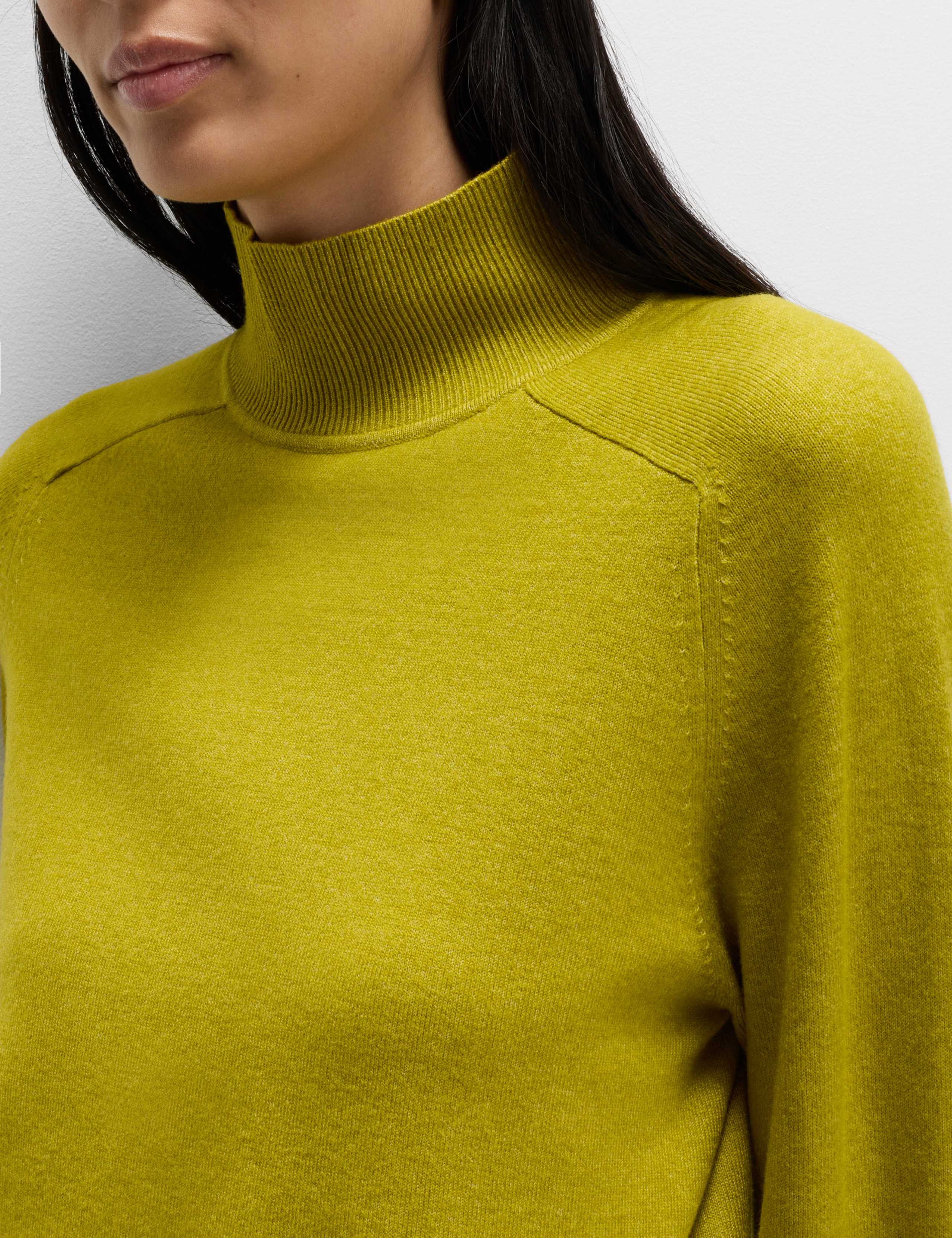Air-Yarn Funnel Neck Relaxed Jumper 4 of 6