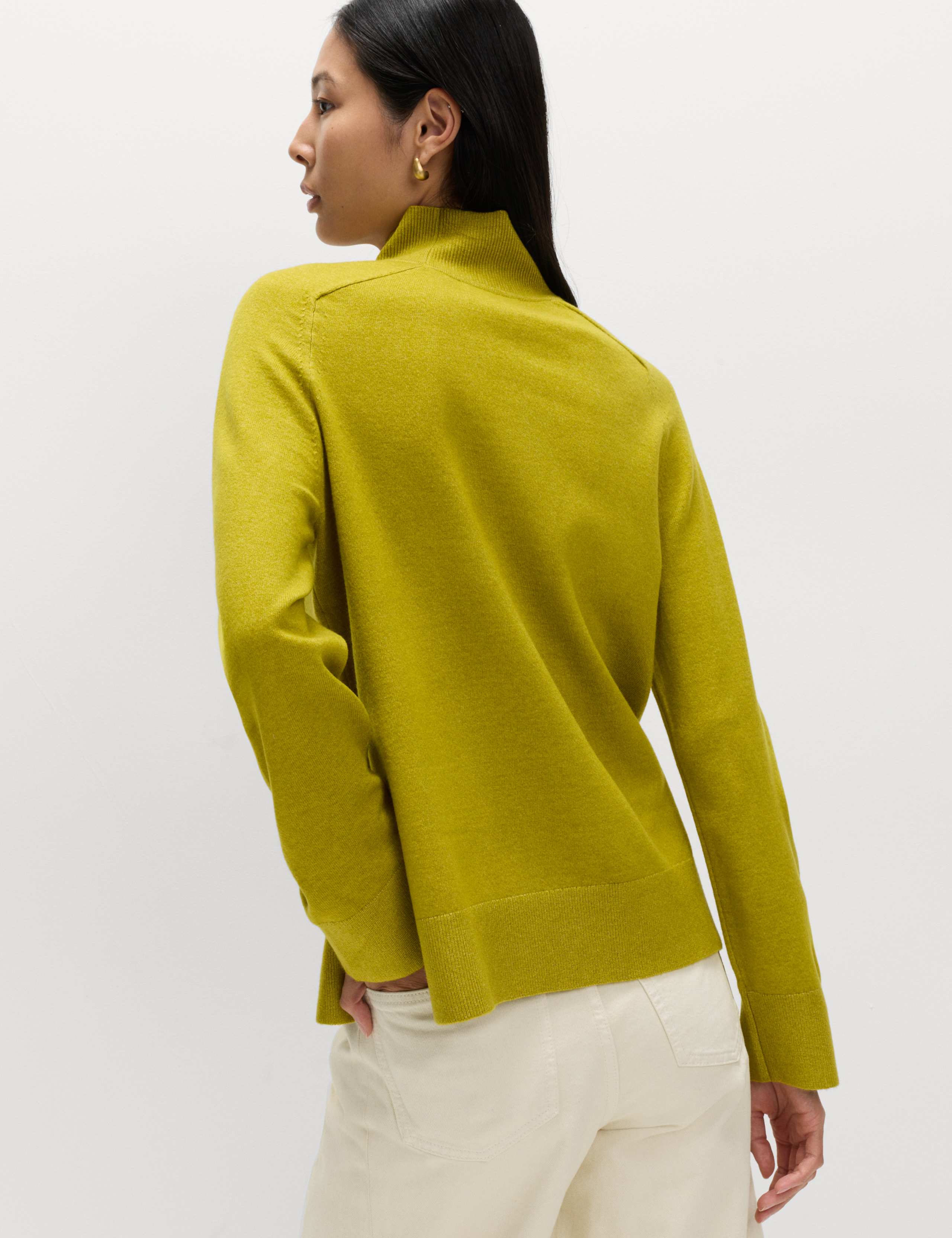 Air-Yarn Funnel Neck Relaxed Jumper 5 of 6