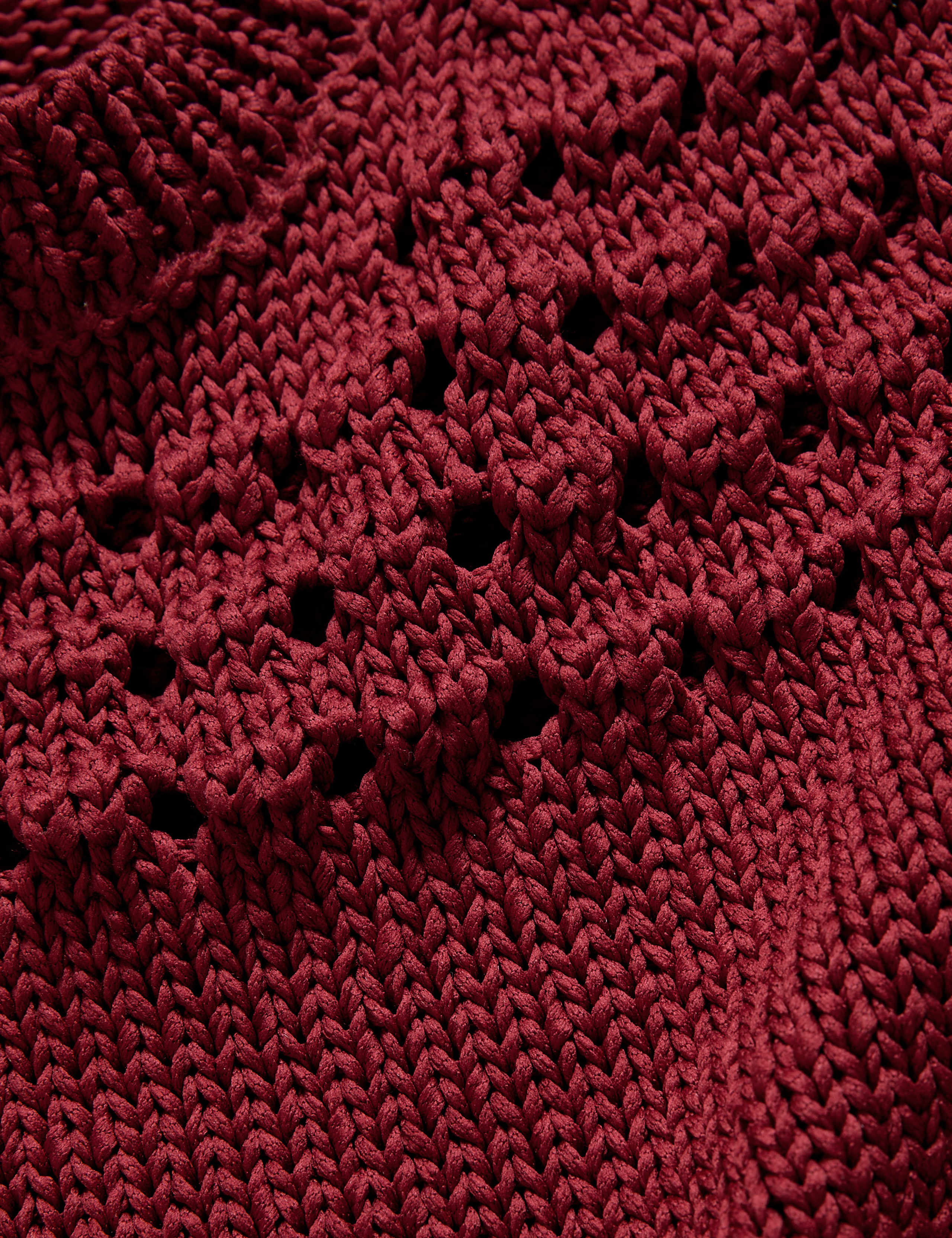 Open Stitch Crew Neck Knitted Top 5 of 5