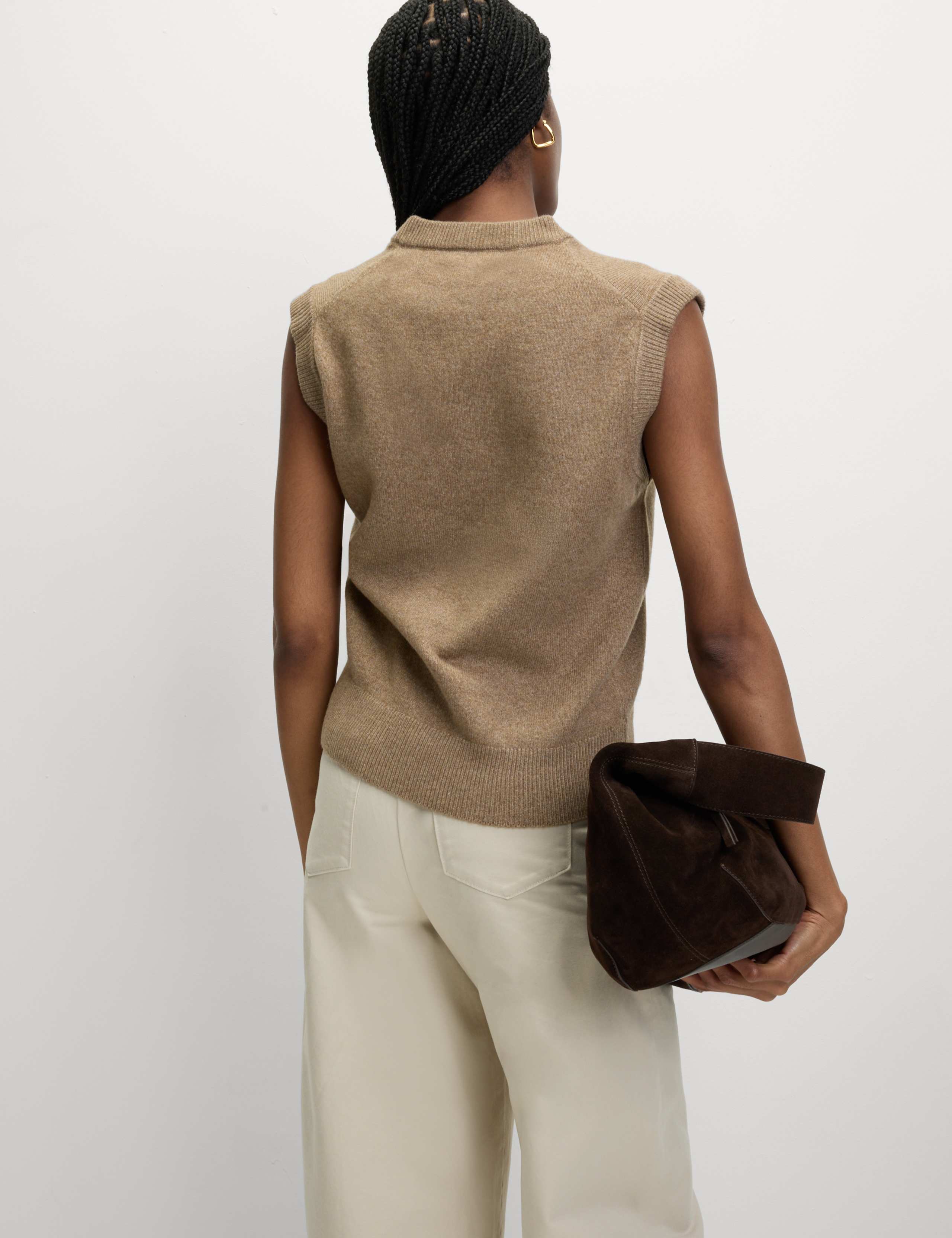 Air Yarn V-Neck Tabard 3 of 5