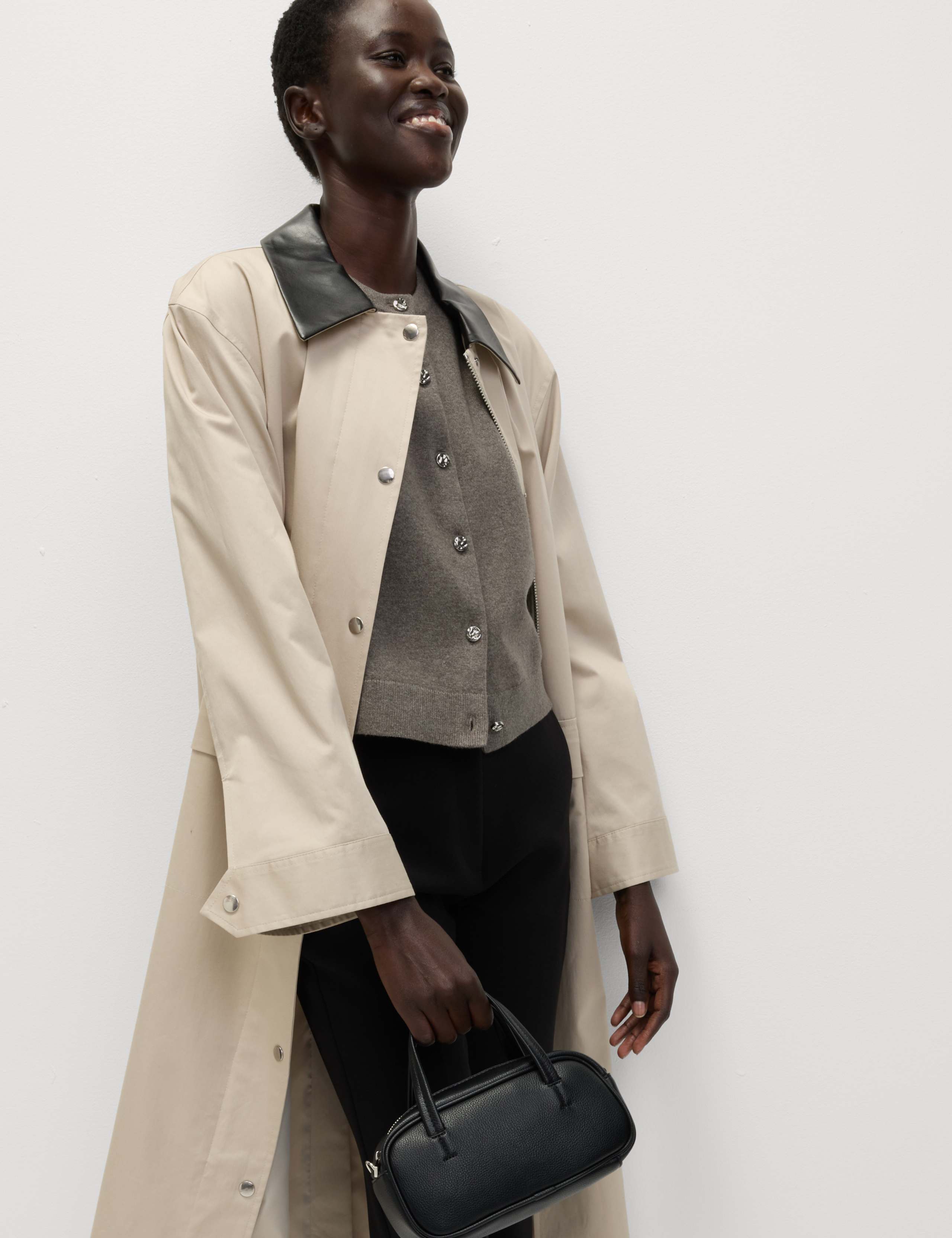 Air-Yarn Button Front Short Sleeve Cropped Cardigan 6 of 8