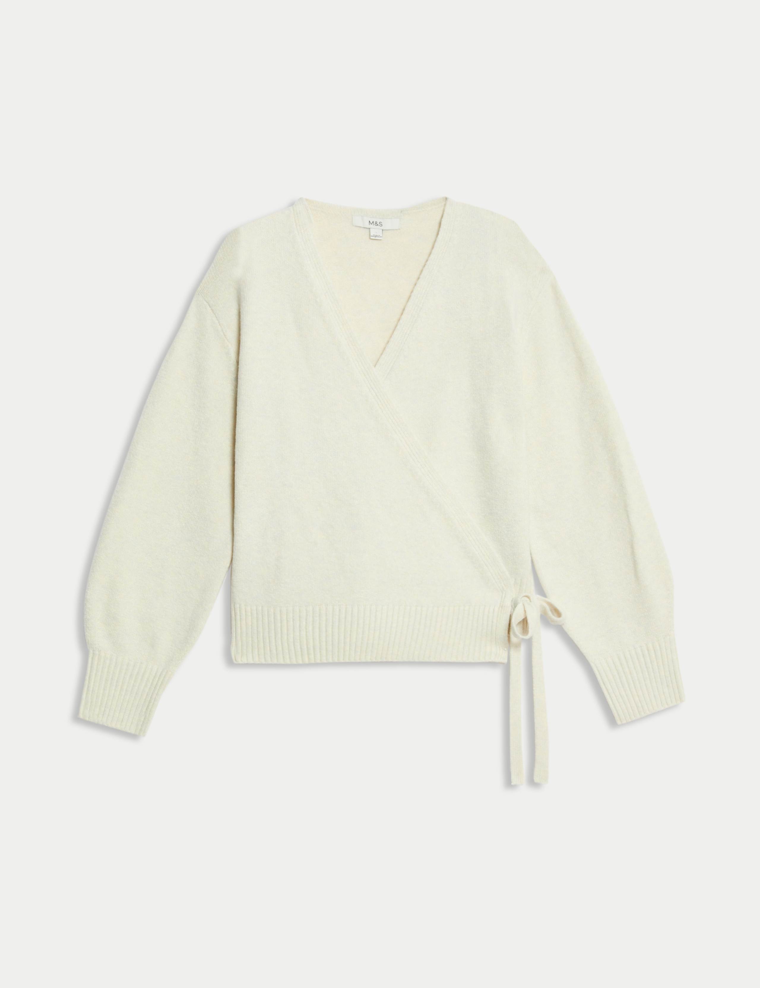 V-Neck Relaxed Cardigan 2 of 6