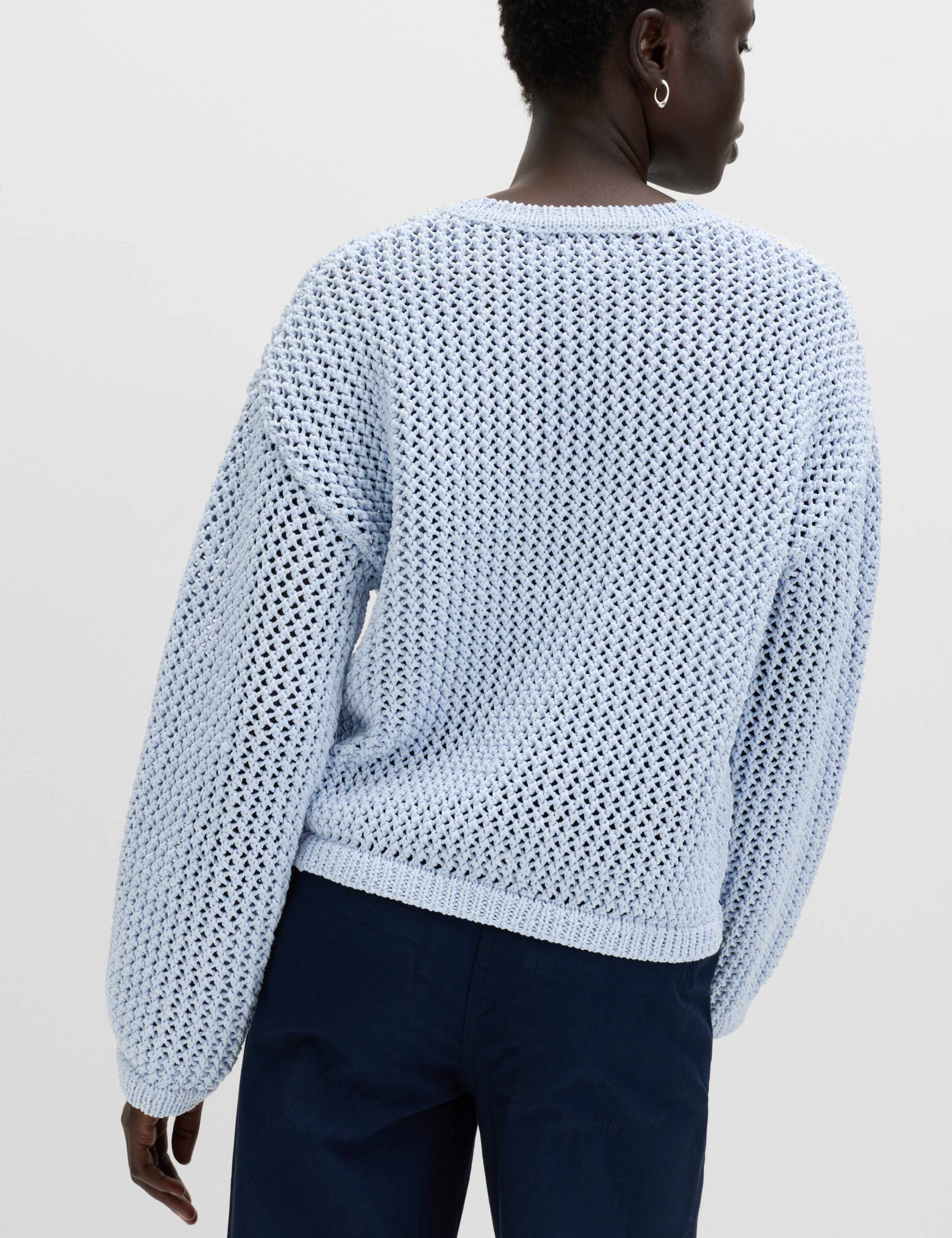 Textured Crew Neck Cropped Jumper 6 of 6