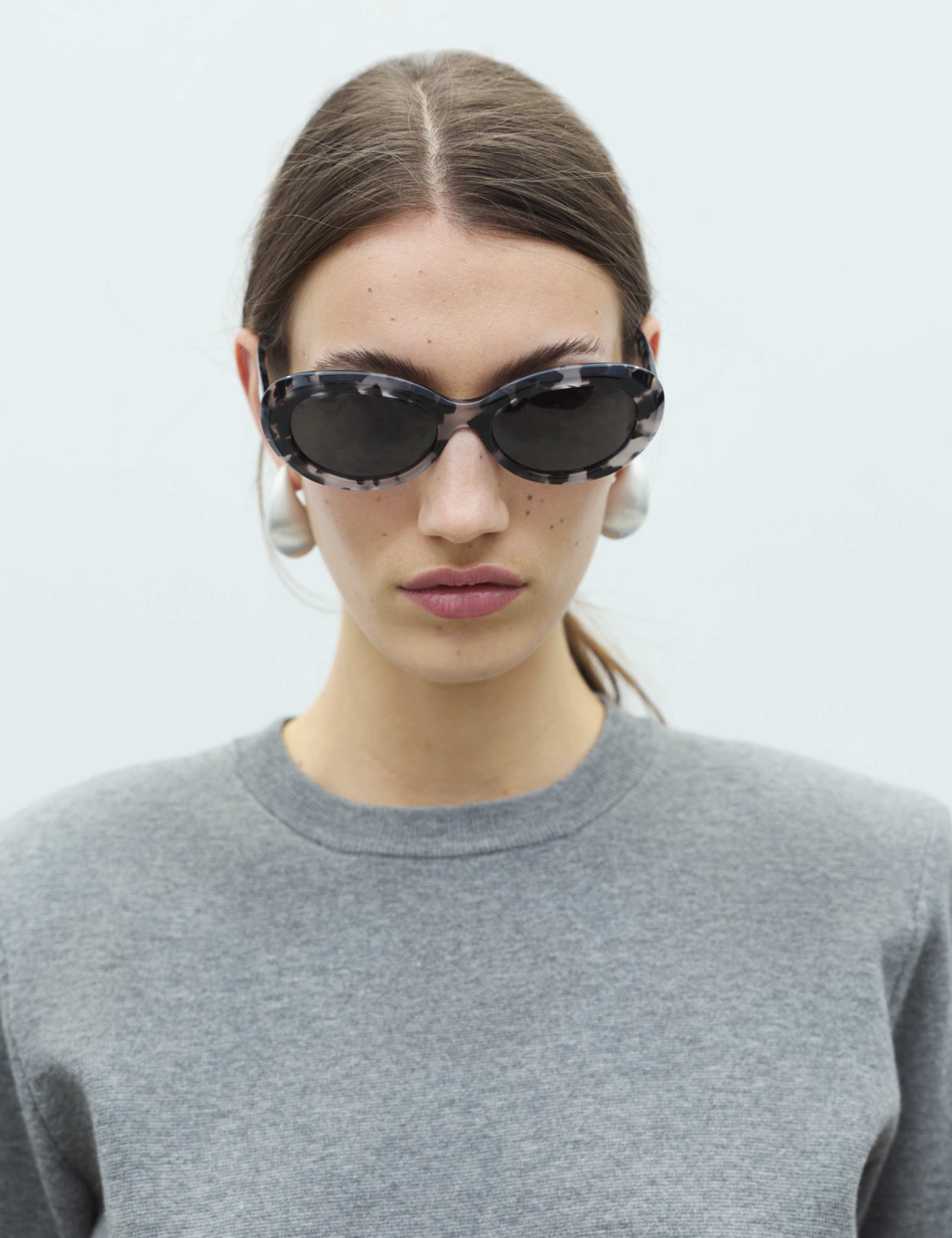 Shoulder Pad Knitted Top with Wool 6 of 6