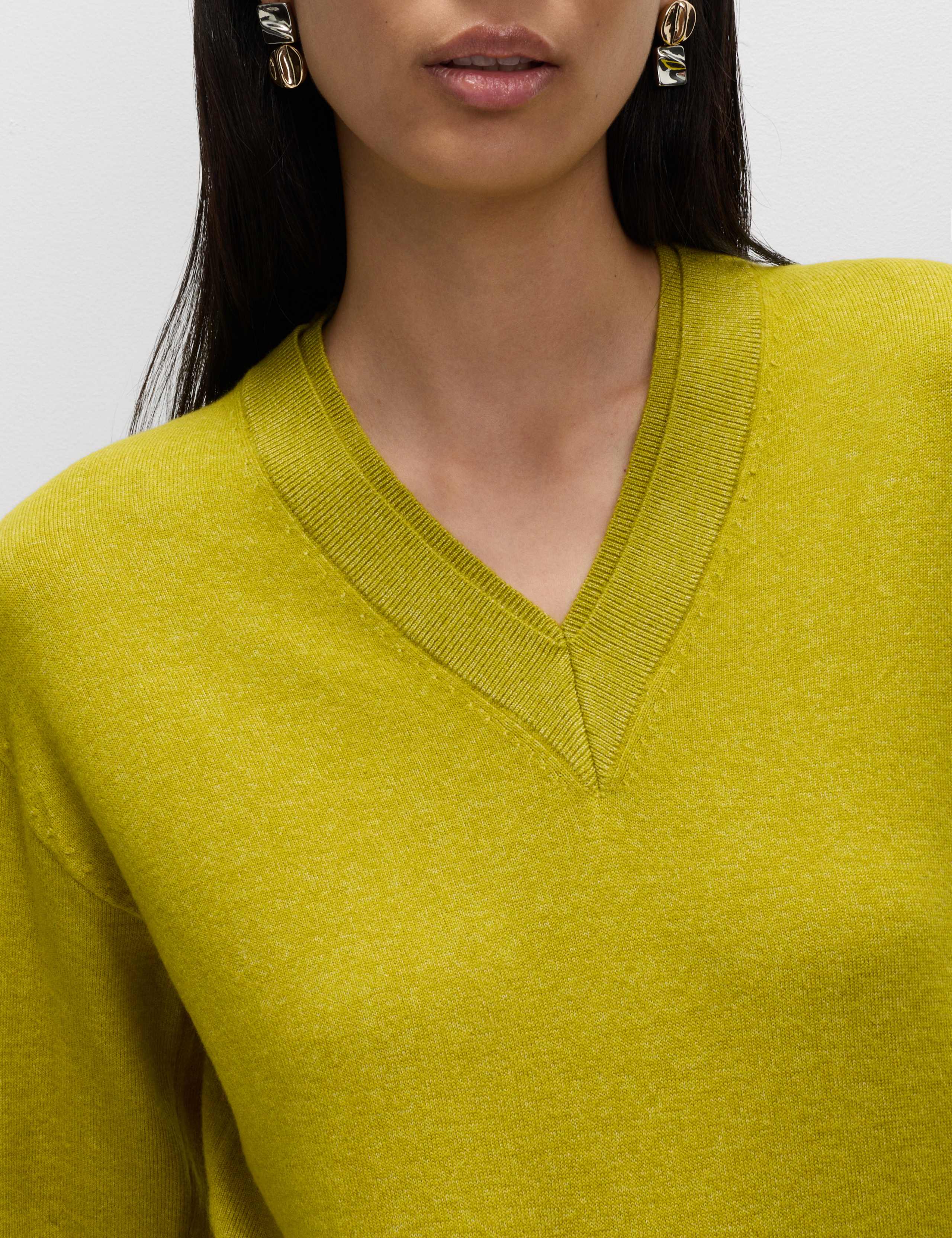 Air-Yarn V-Neck Jumper 1 of 6