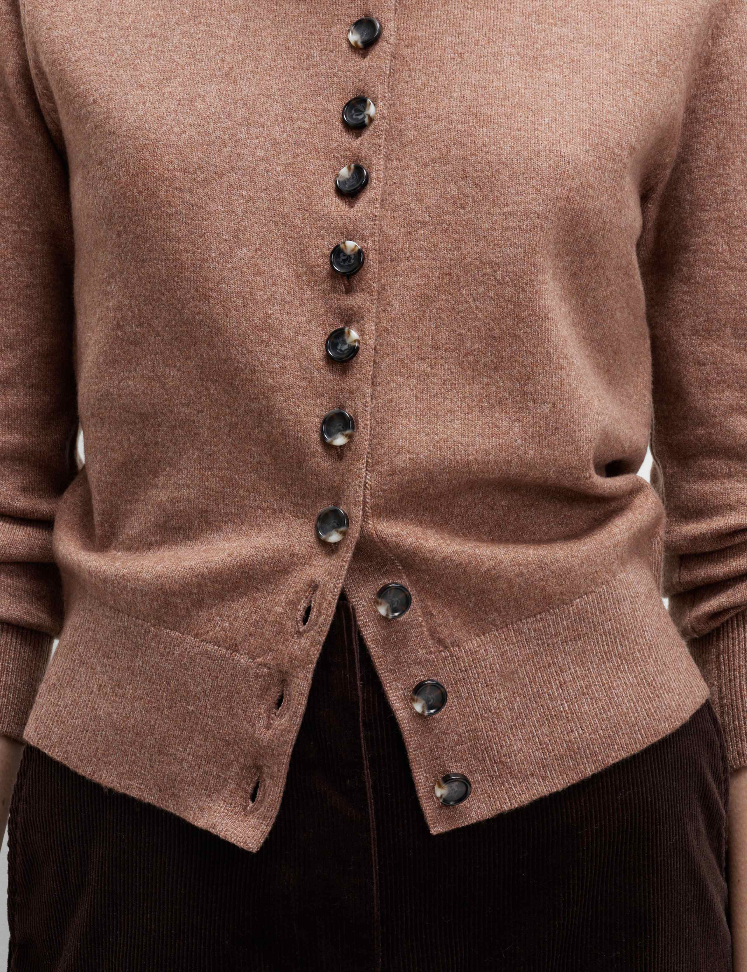 Air-Yarn Crew Neck Short Cardigan 3 of 4