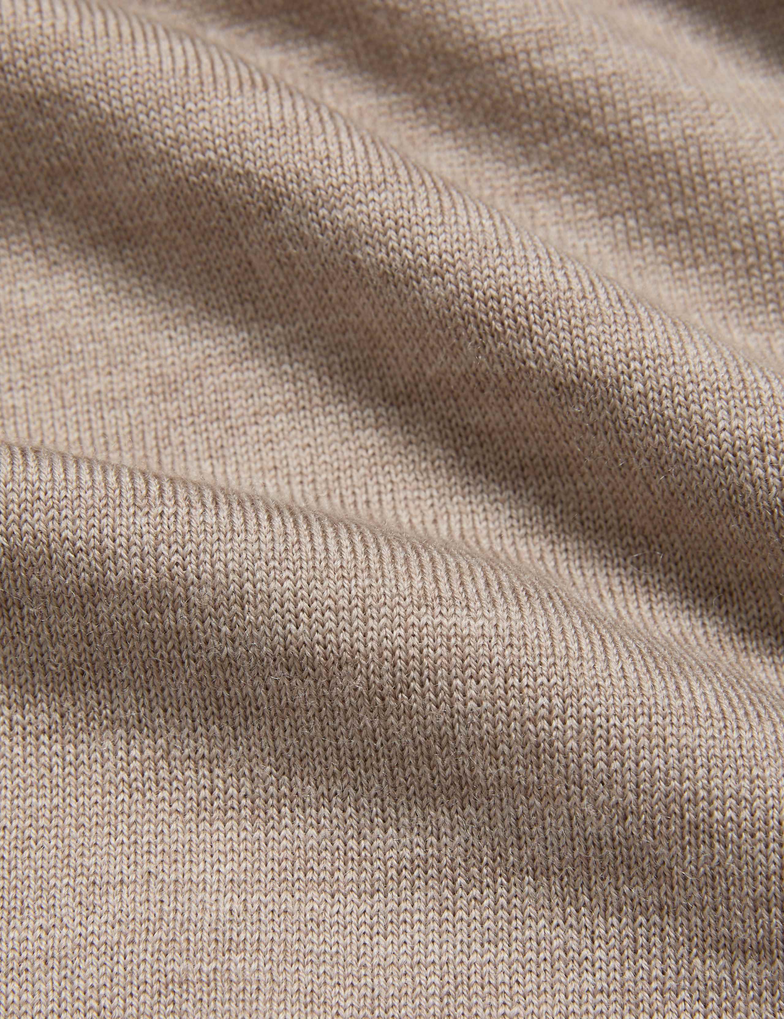 Pure Merino Wool Crew Neck Cardigan 8 of 8