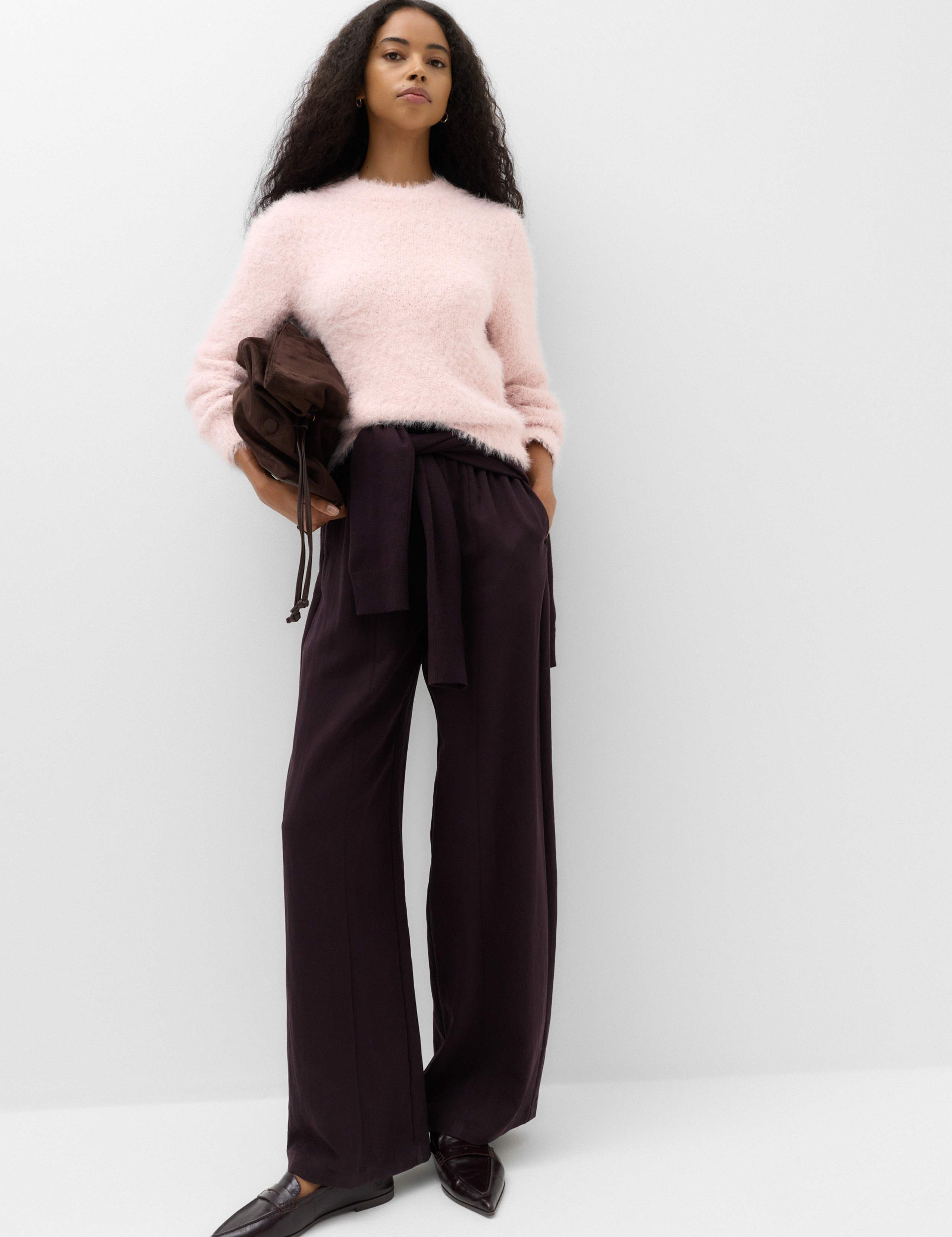 Textured Crew Neck Jumper 1 of 6