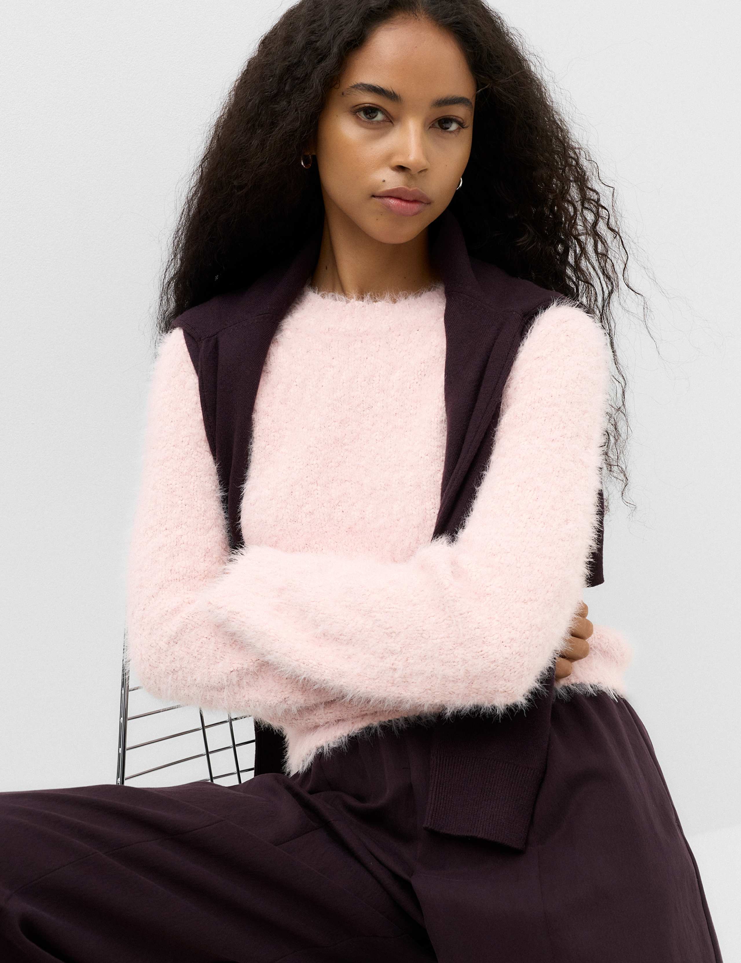 Textured Crew Neck Jumper 6 of 6