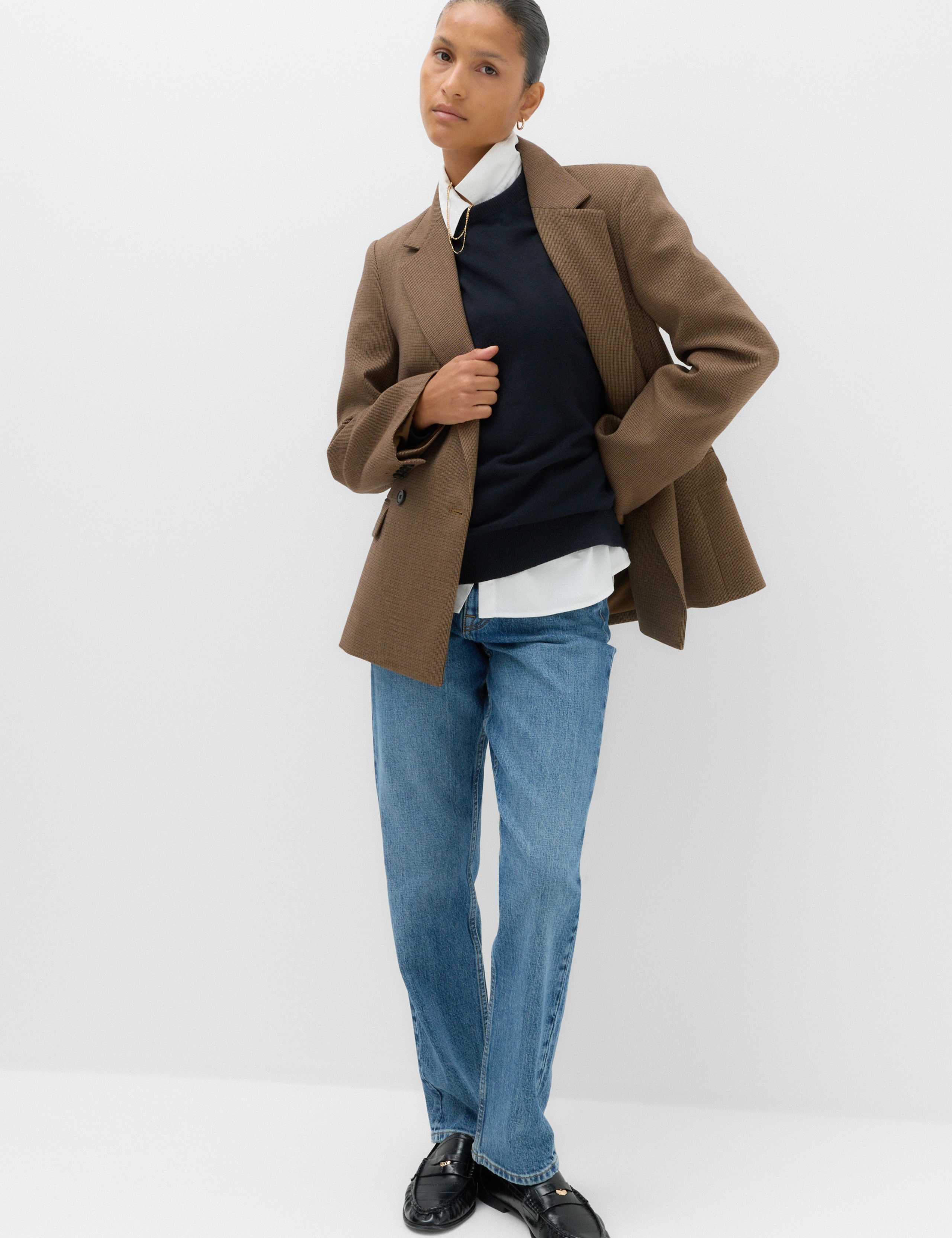 Air-Yarn Funnel Neck Relaxed Fit Jumper 6 of 6