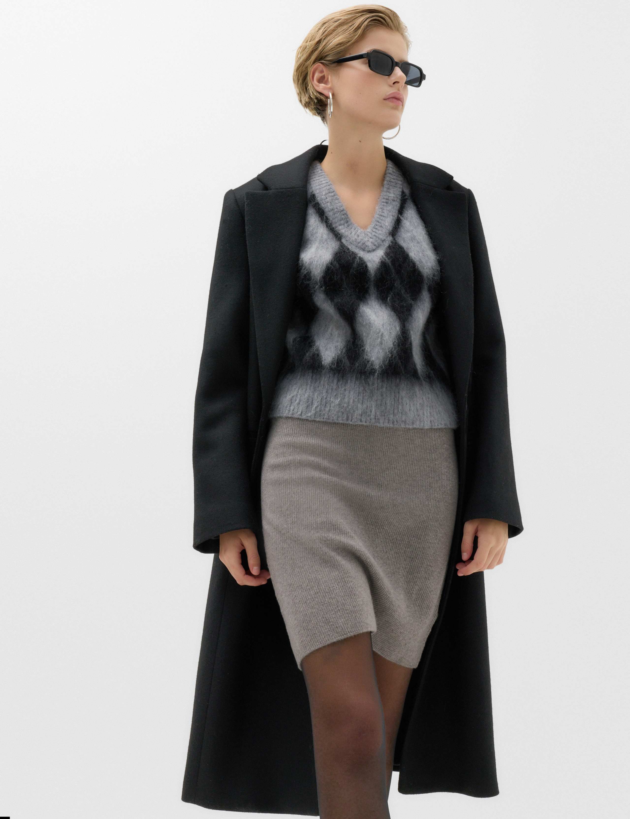 Air Yarn Knitted Mini Skirt 6 of 8