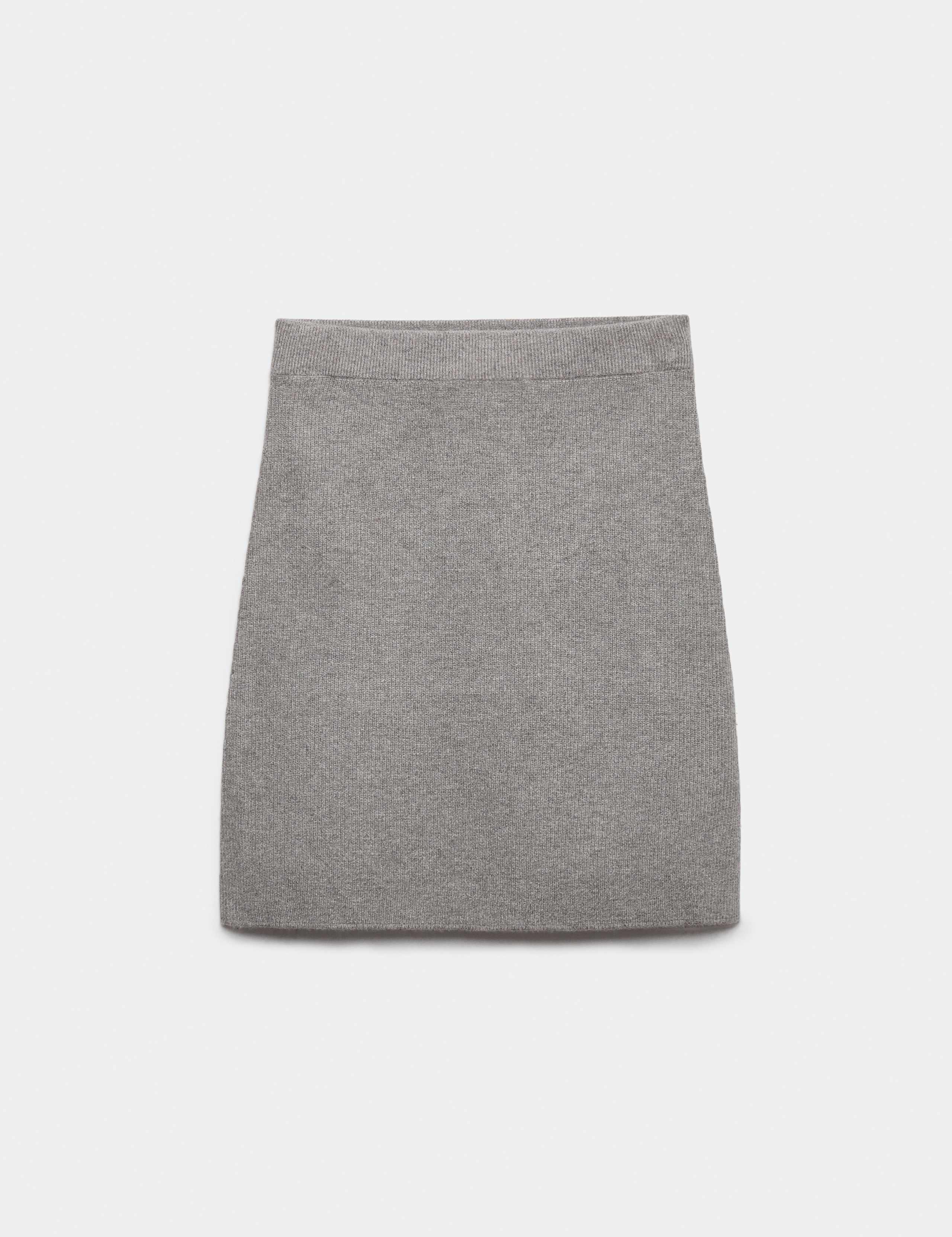 Air Yarn Knitted Mini Skirt 2 of 8
