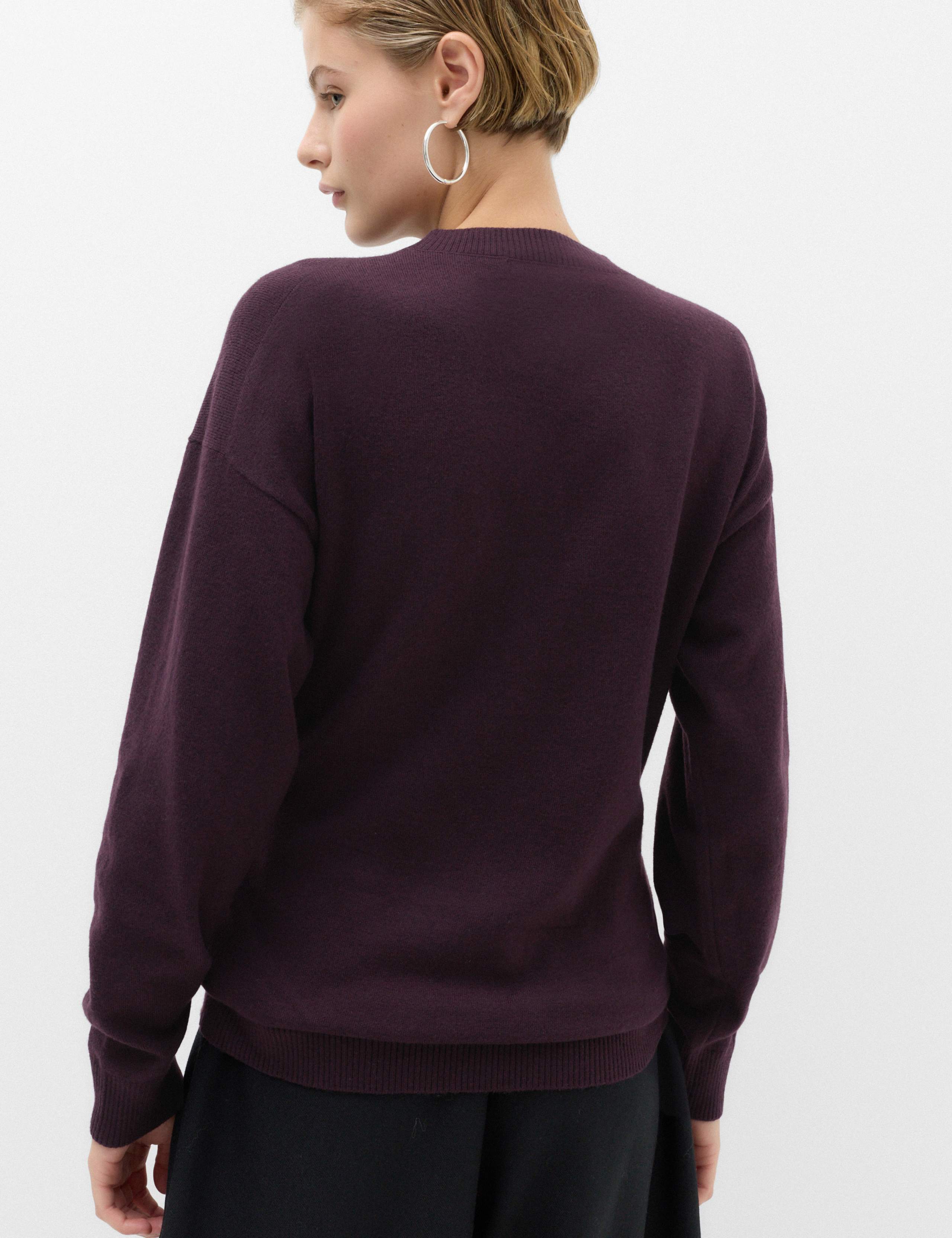 Tie Front Crew Neck Relaxed Jumper 4 of 6