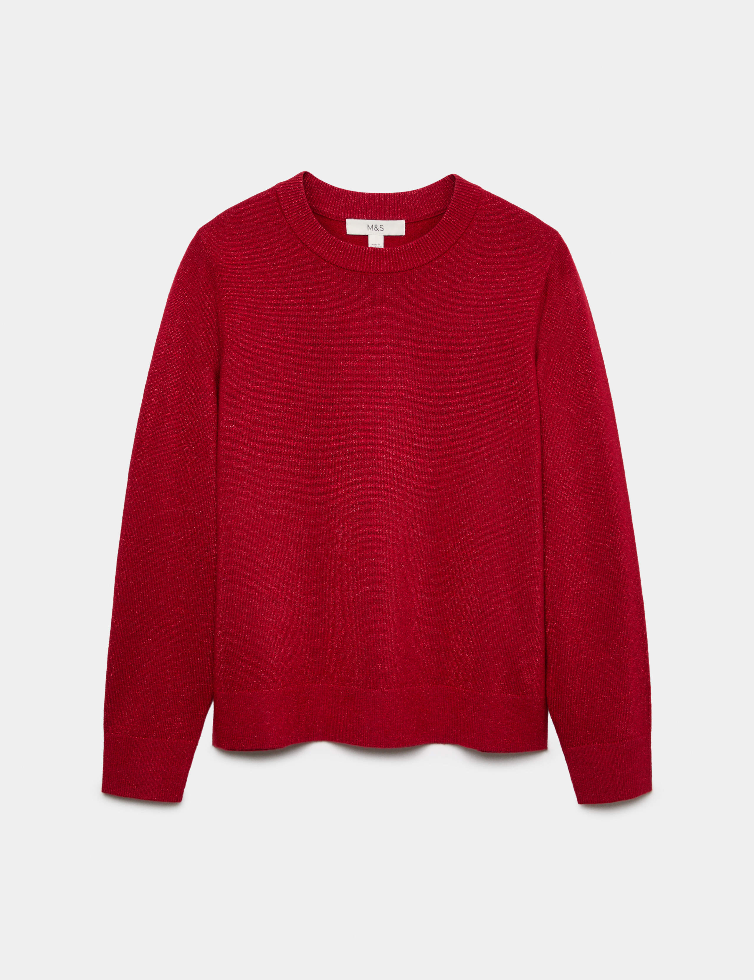 Air-Yarn Crew Neck Sparkly Jumper 2 of 5