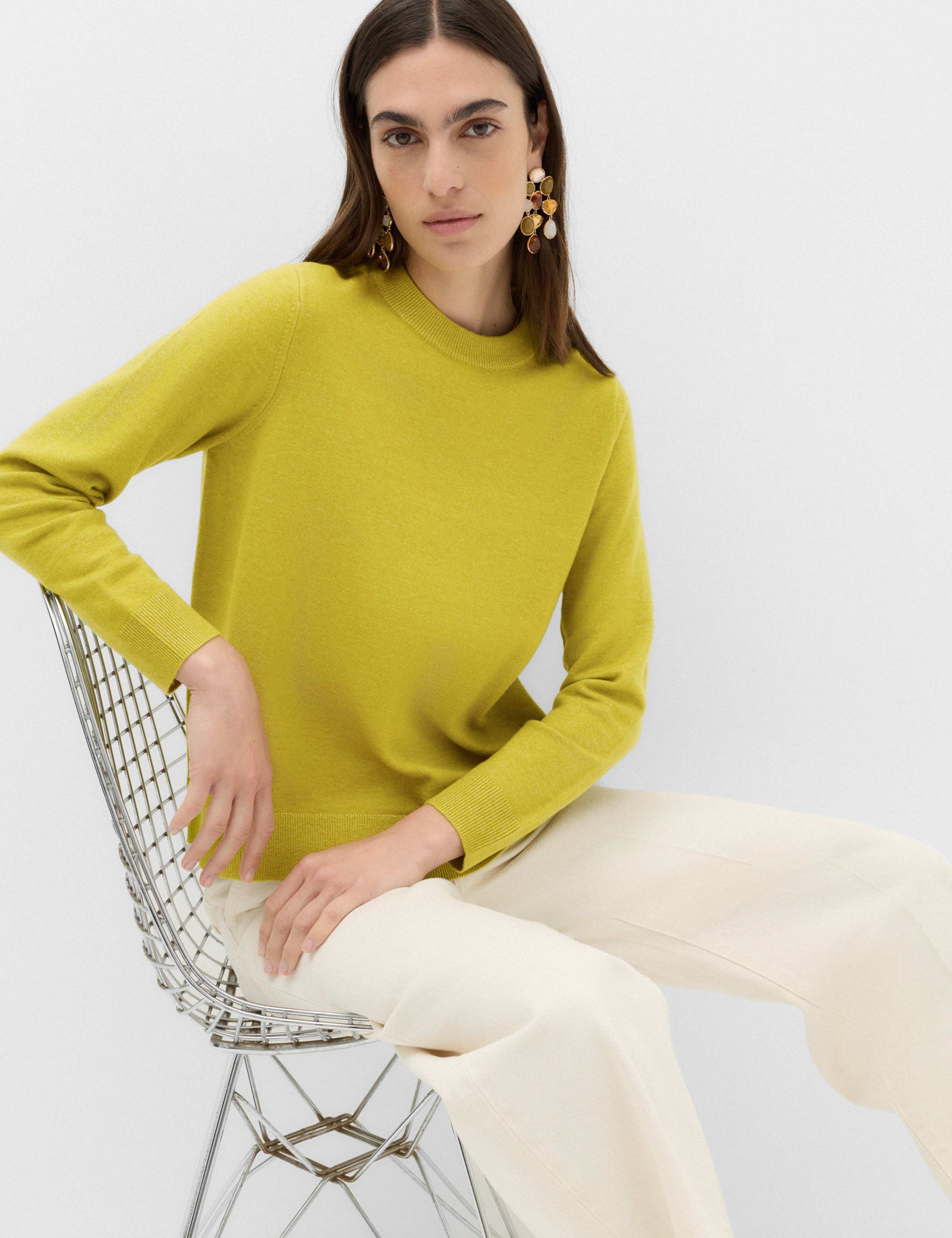 Air-Yarn Crew Neck Jumper 1 of 6