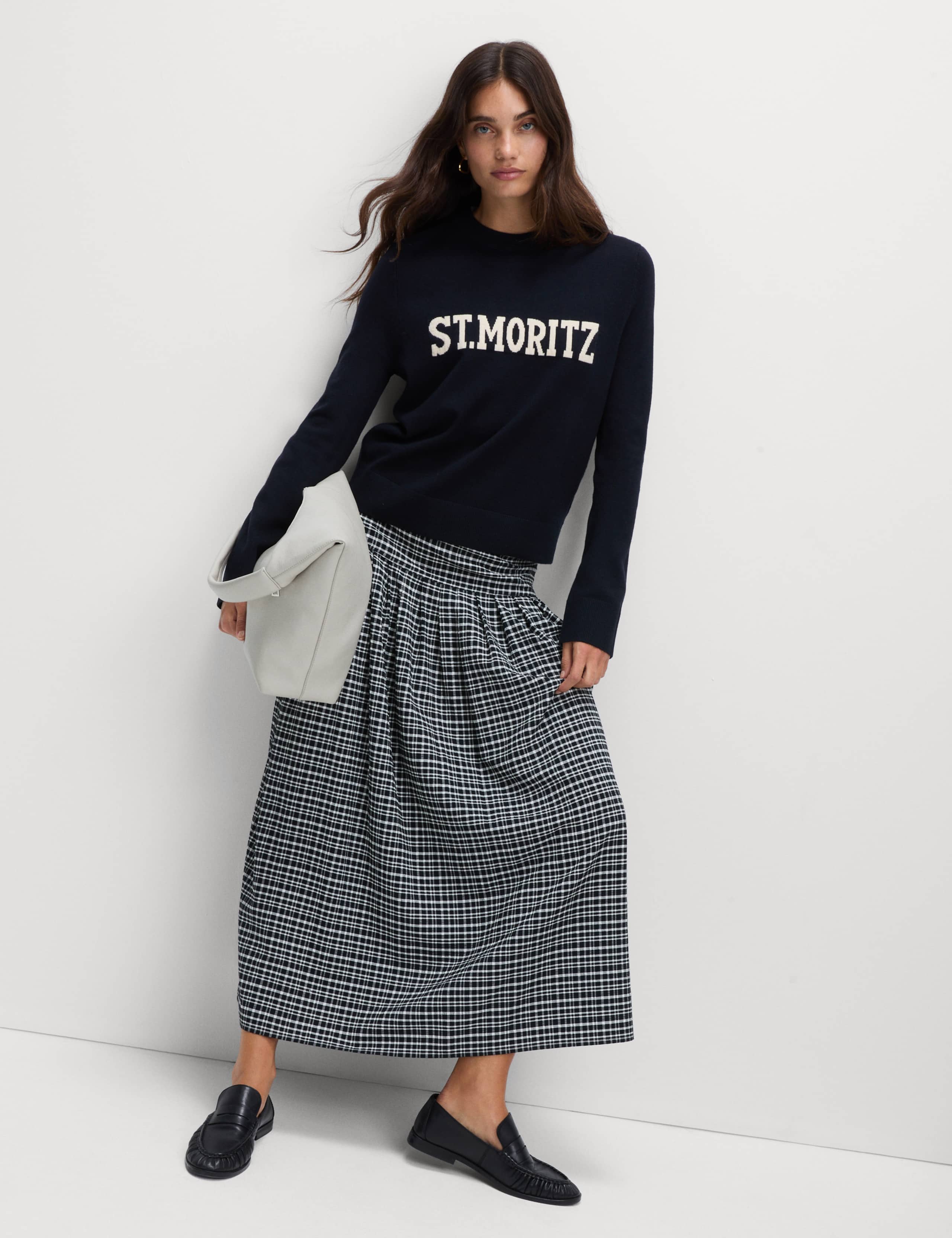 Air-Yarn Slogan Crew Neck Jumper 5 of 5