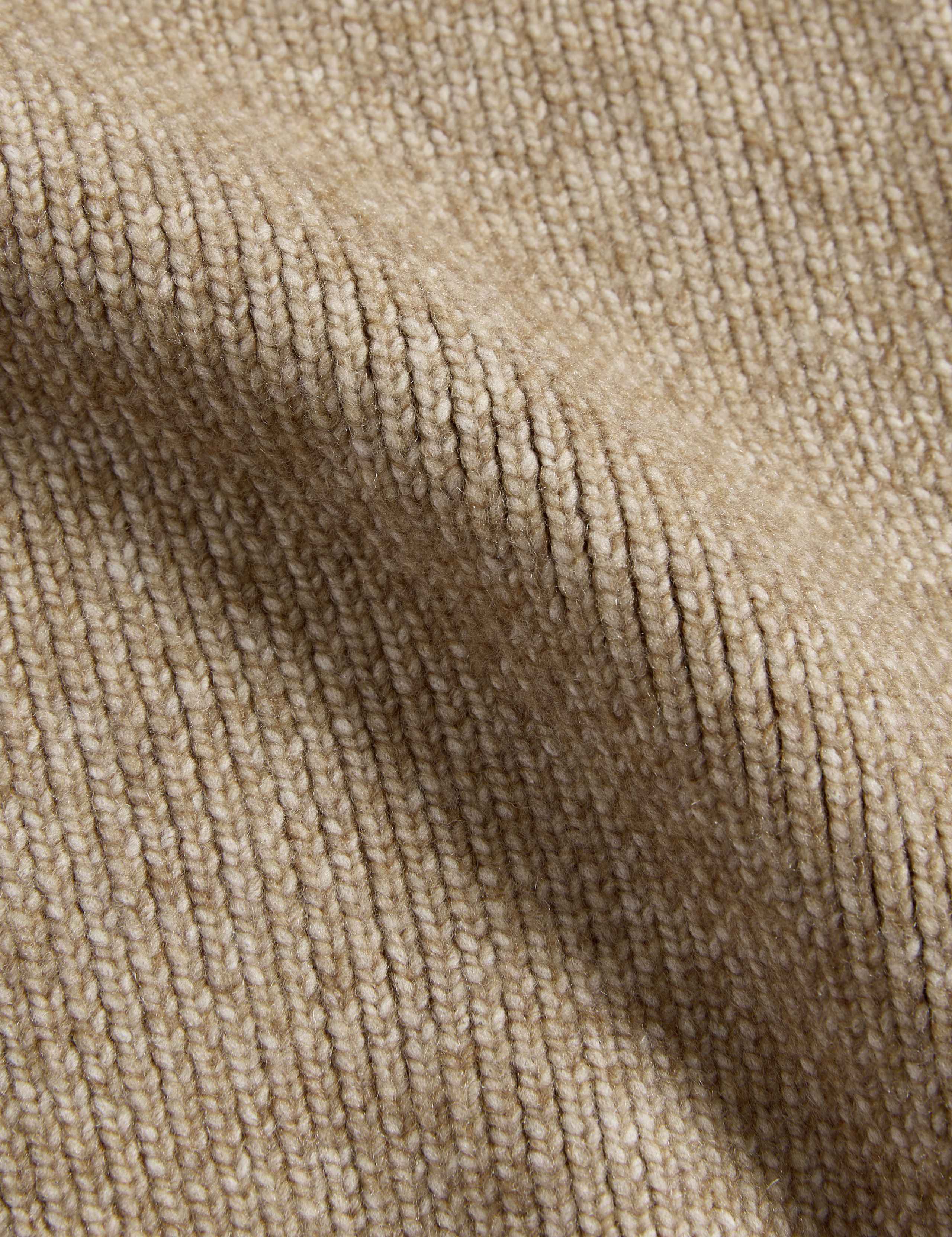 Cloud-Yarn Pocket Crew Neck Knitted Waistcoat 7 of 7