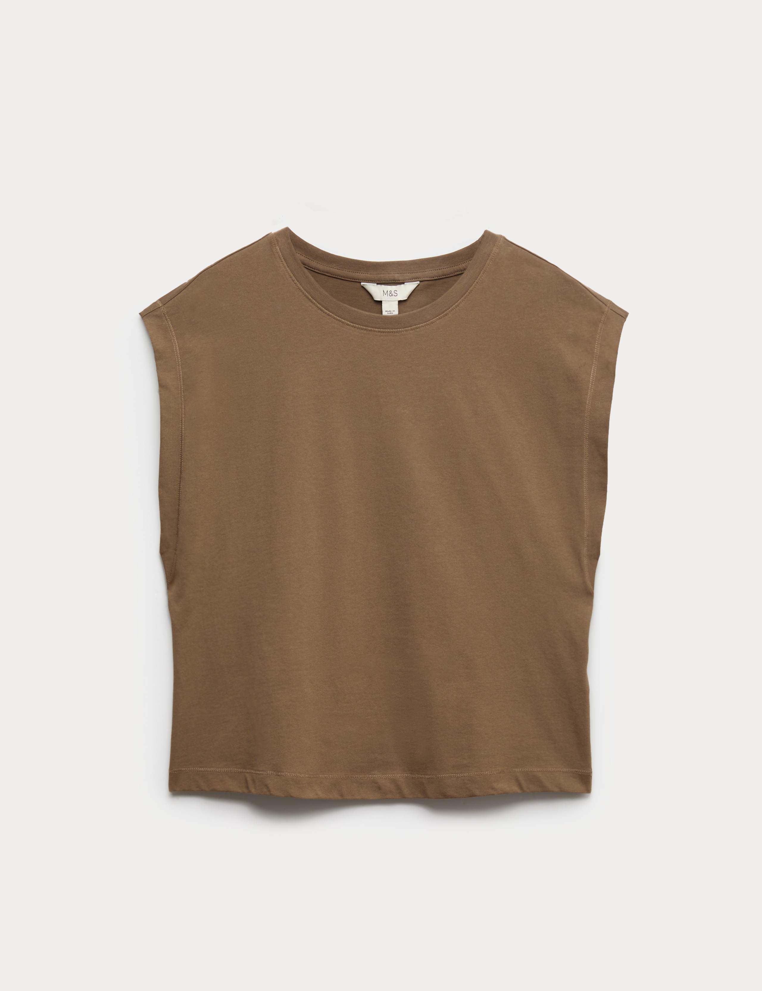 Pure Cotton Cap Sleeve T-Shirt 1 of 1