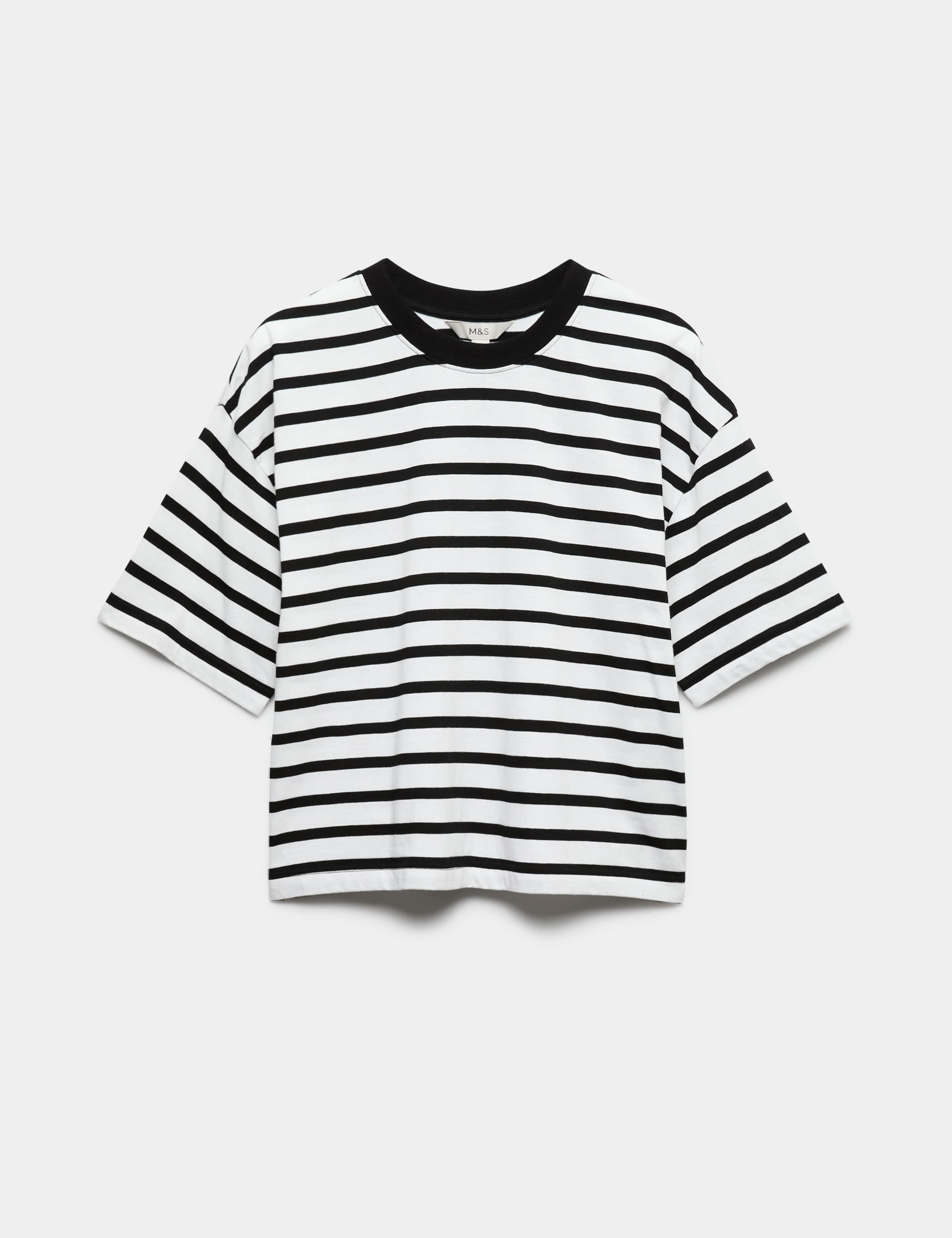 Pure Cotton Relaxed Boxy T-Shirt 2 of 6