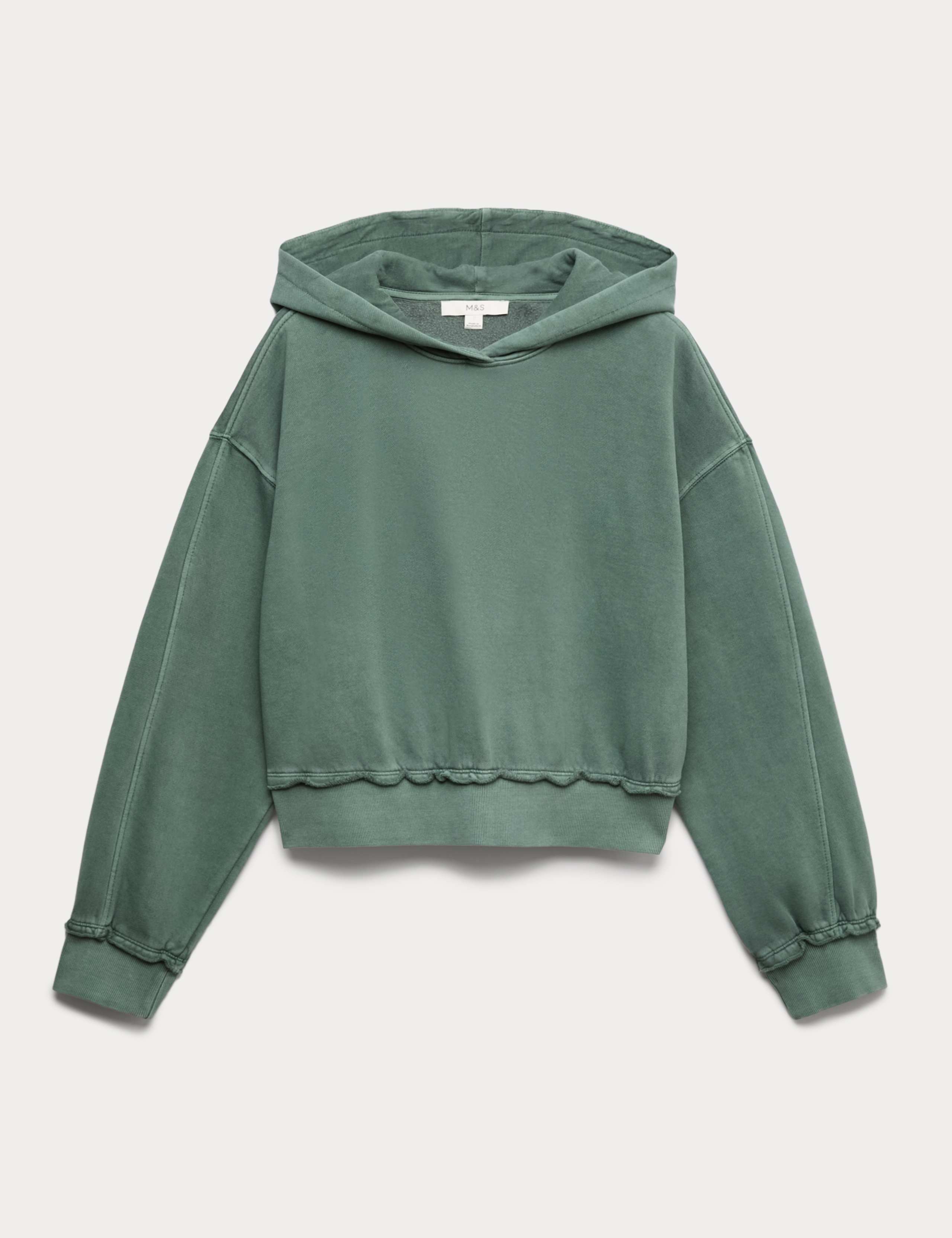 Pure Cotton Textured Hoodie 2 of 5