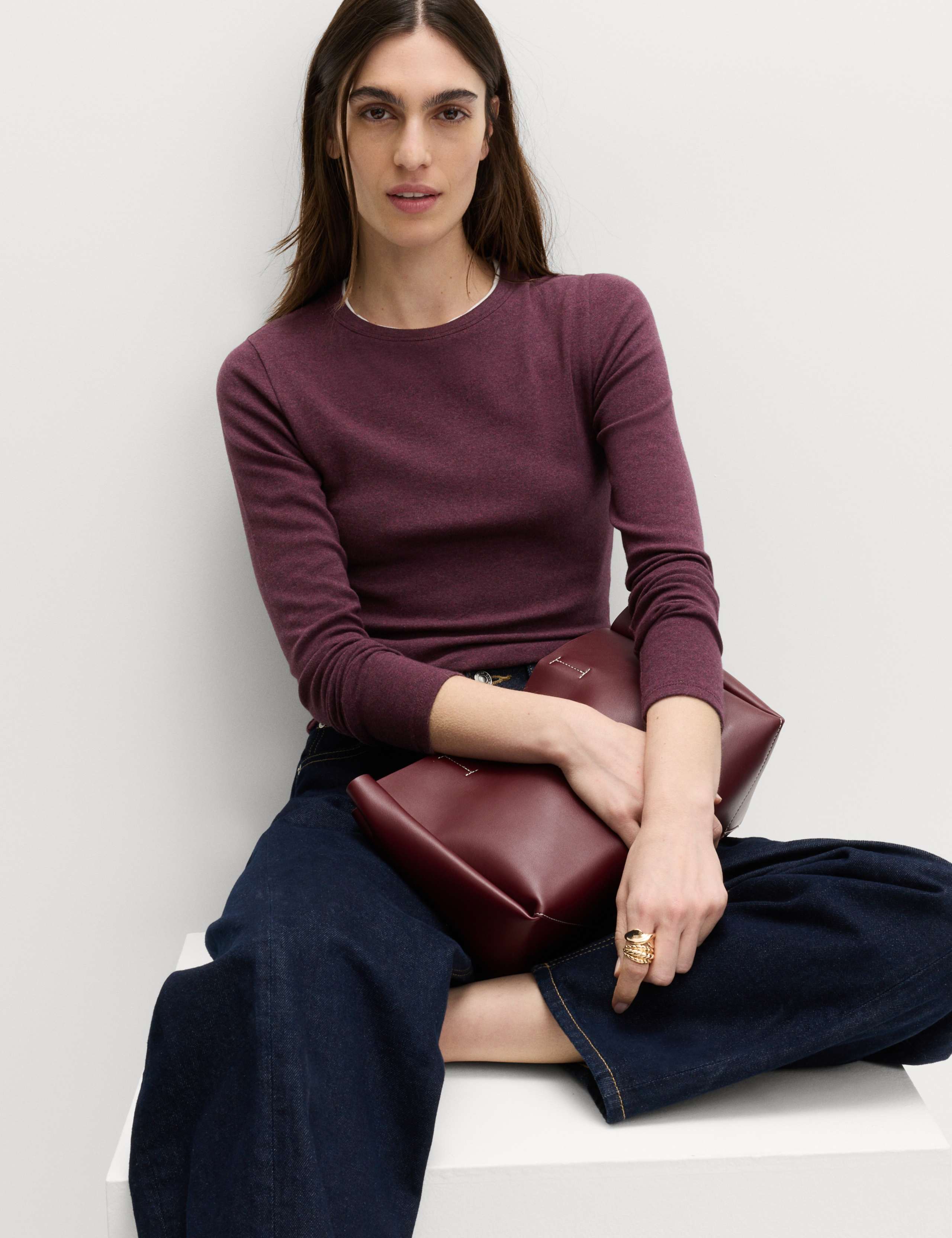 Cotton Rich Double Layer Top 1 of 6