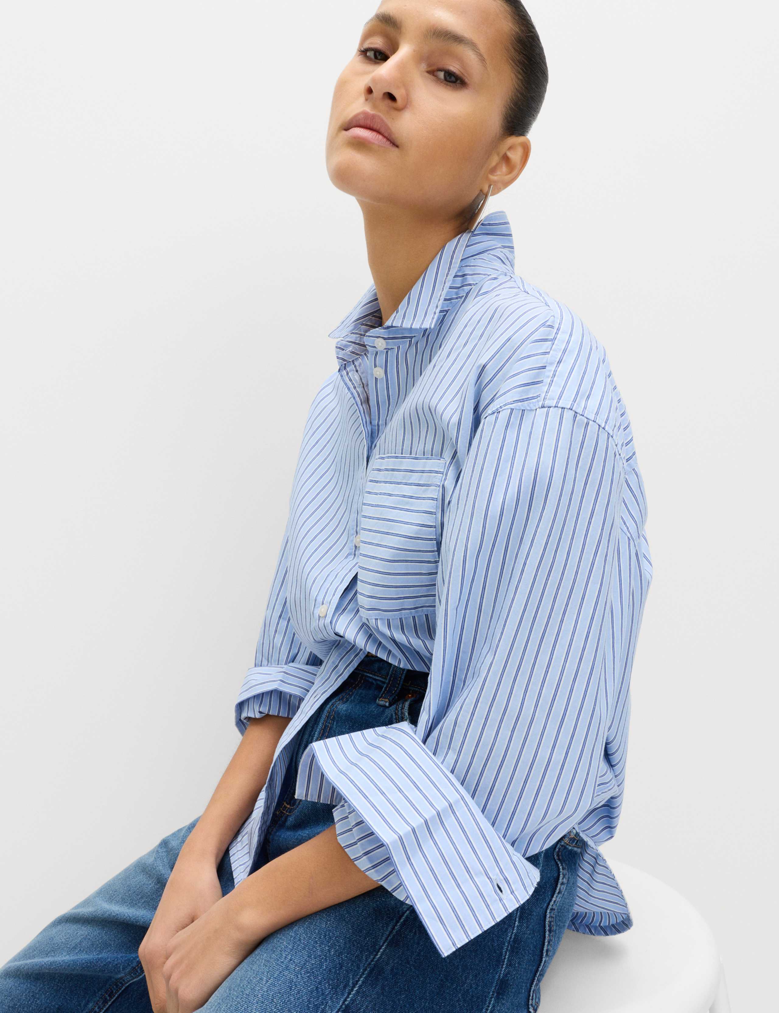 Pure Cotton Striped Shirt 1 of 7