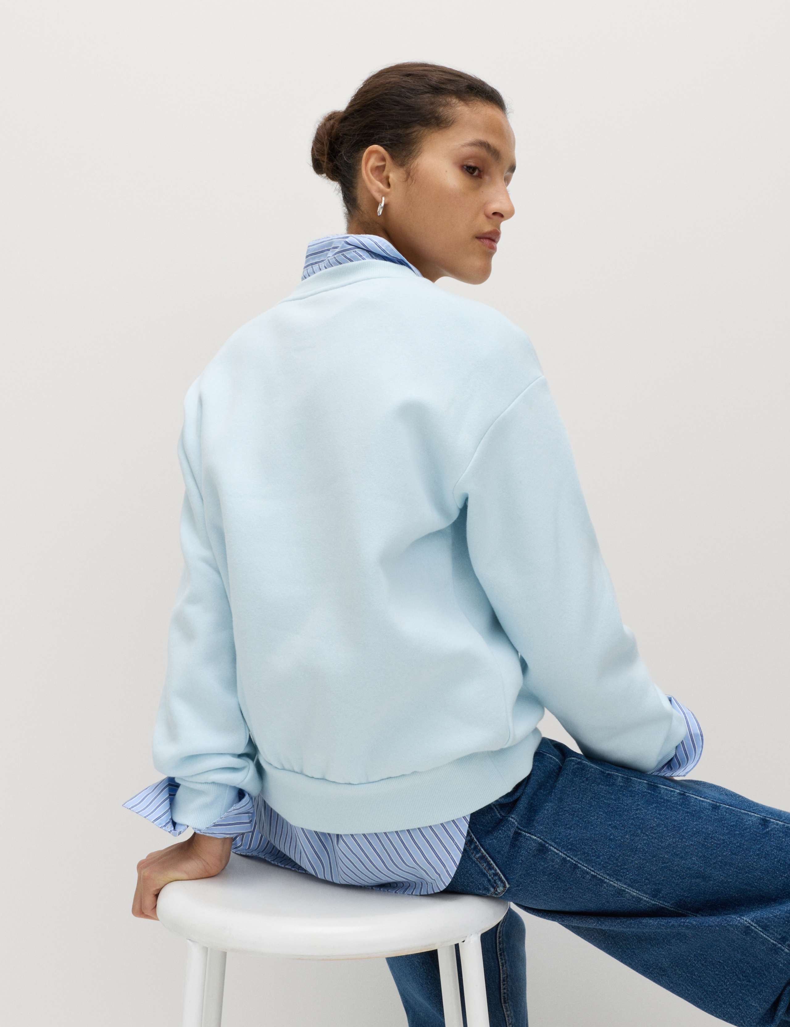 Cotton Rich Crew Neck Sweatshirt 3 of 6