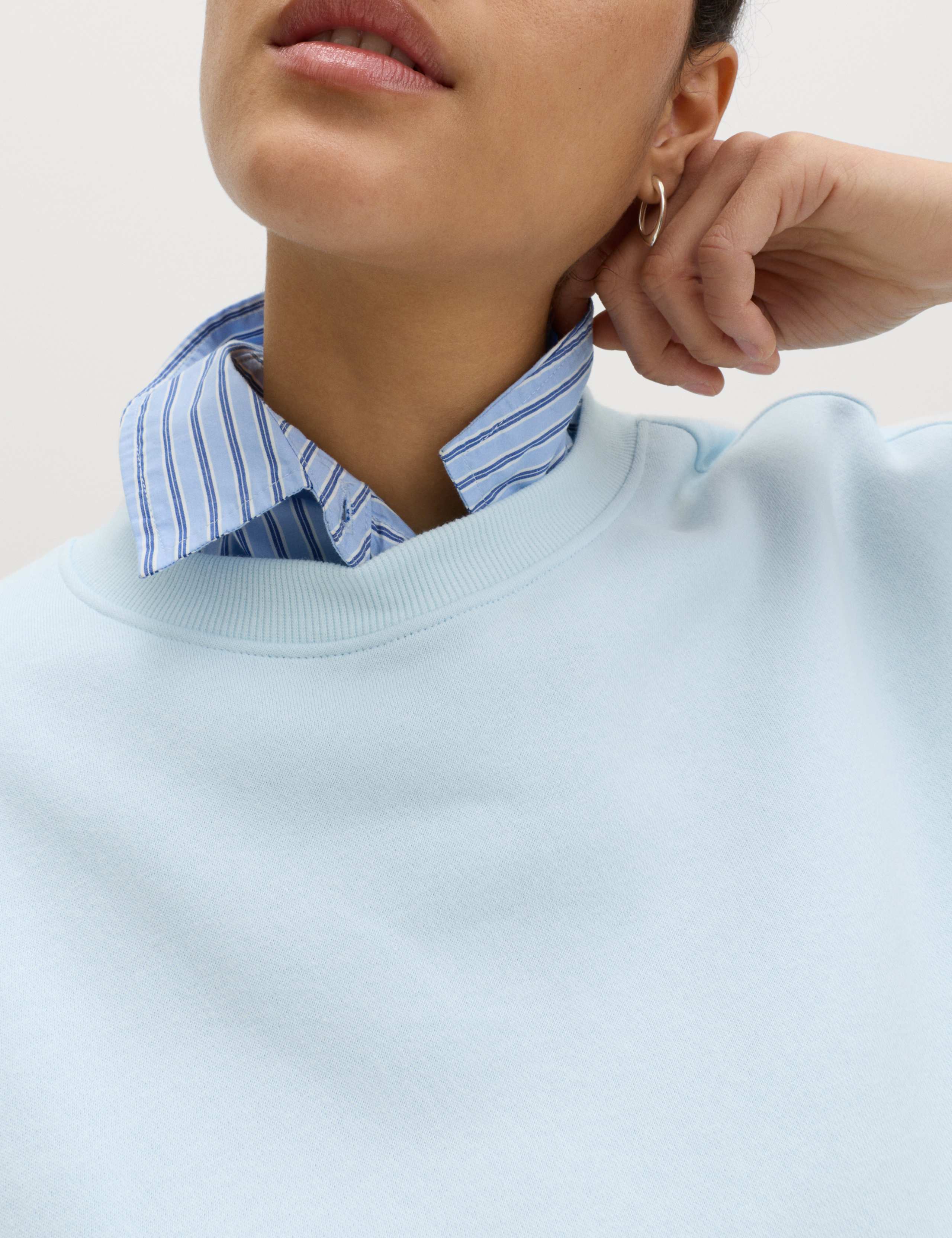 Cotton Rich Crew Neck Sweatshirt 4 of 6