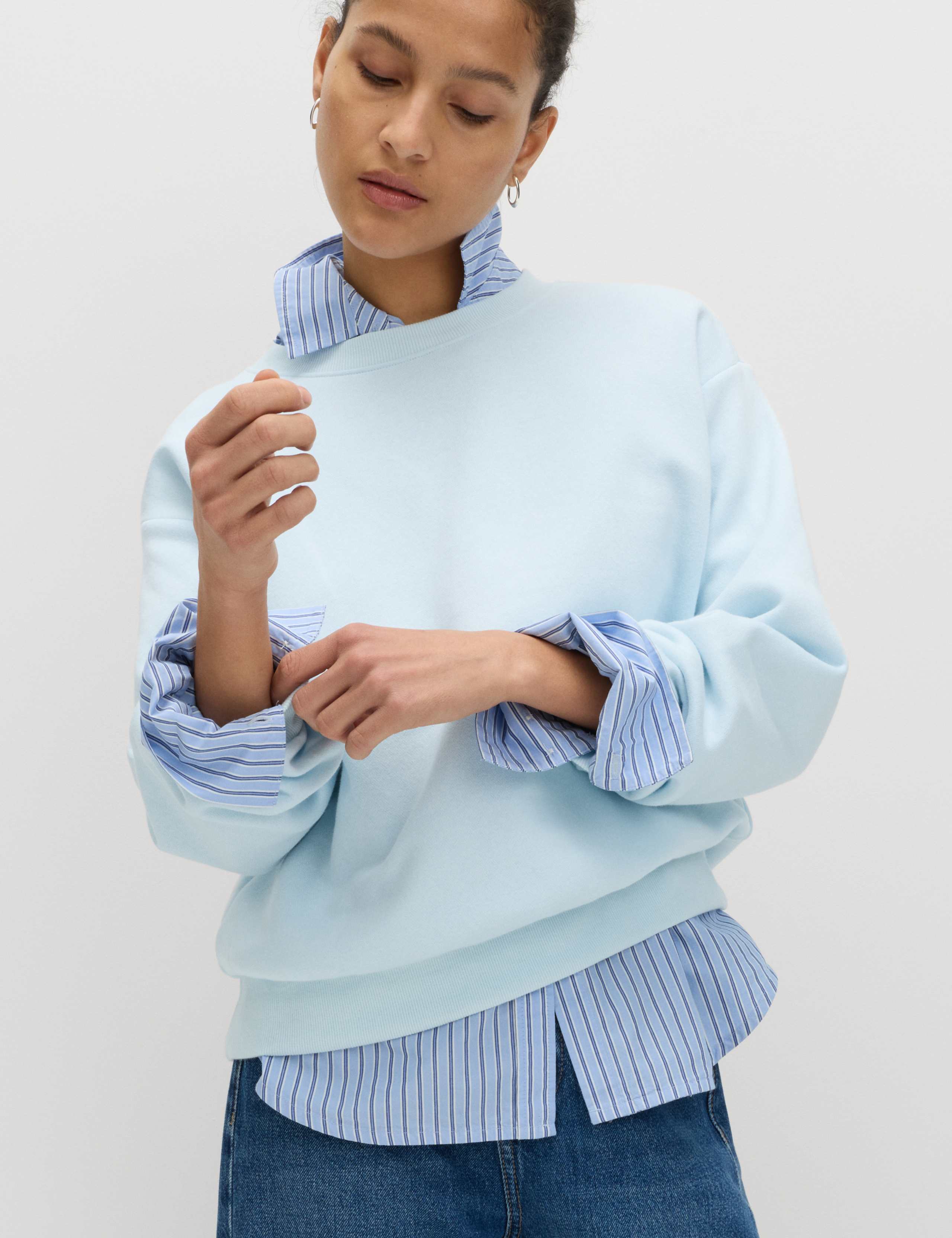 Cotton Rich Crew Neck Sweatshirt 6 of 6