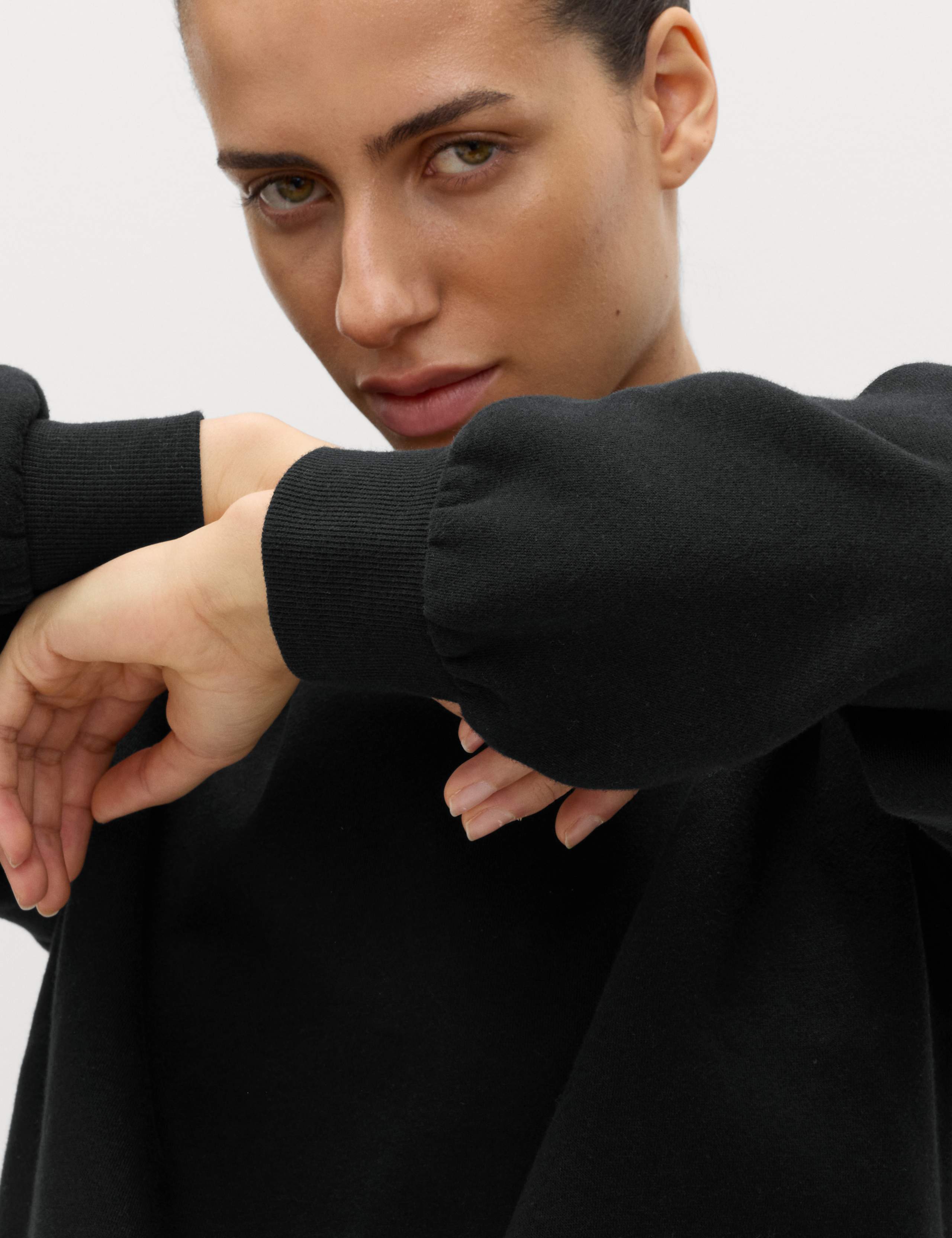 Cotton Rich Crew Neck Sweatshirt 1 of 6