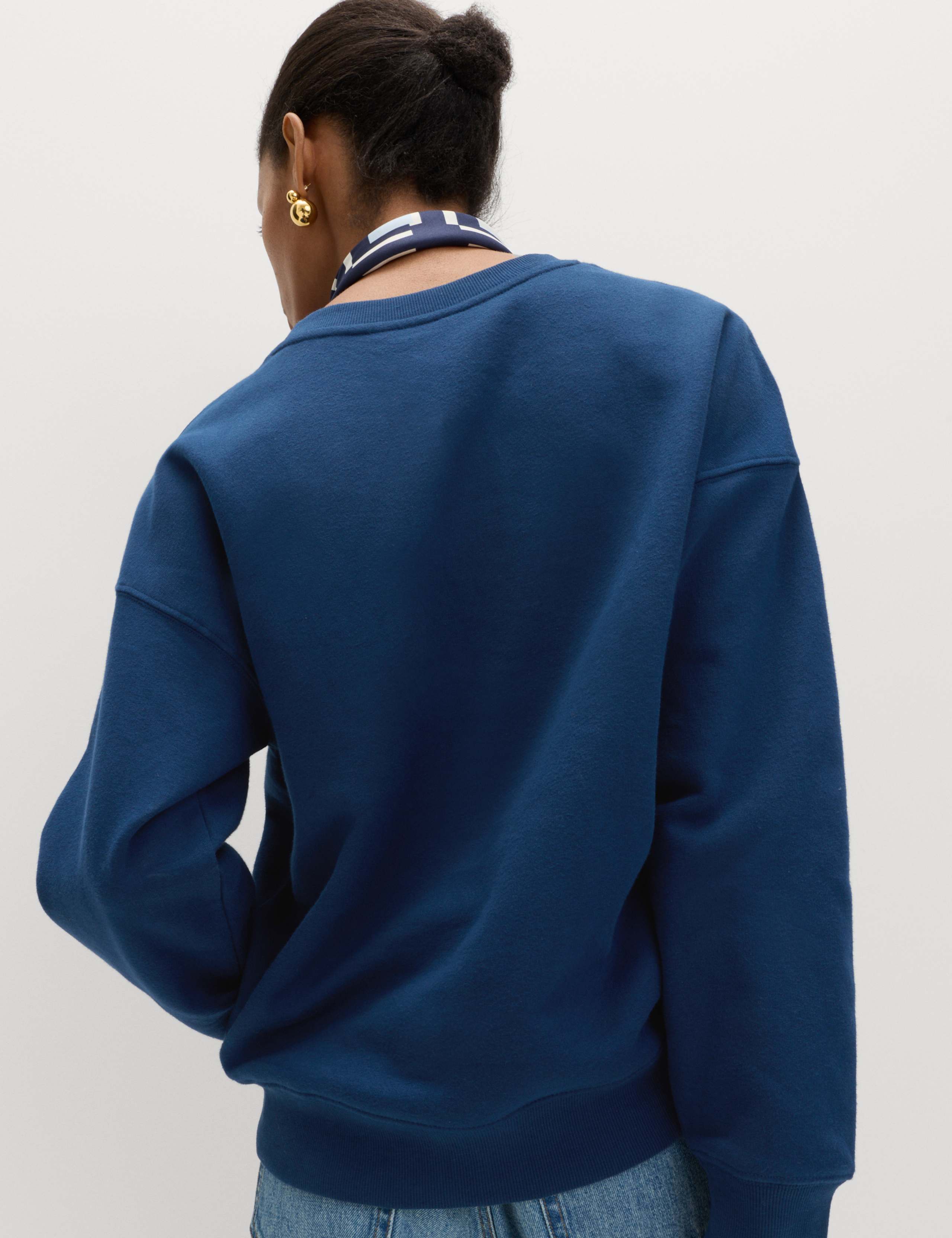 Cotton Rich Graphic Long Sleeve Sweatshirt 4 of 6