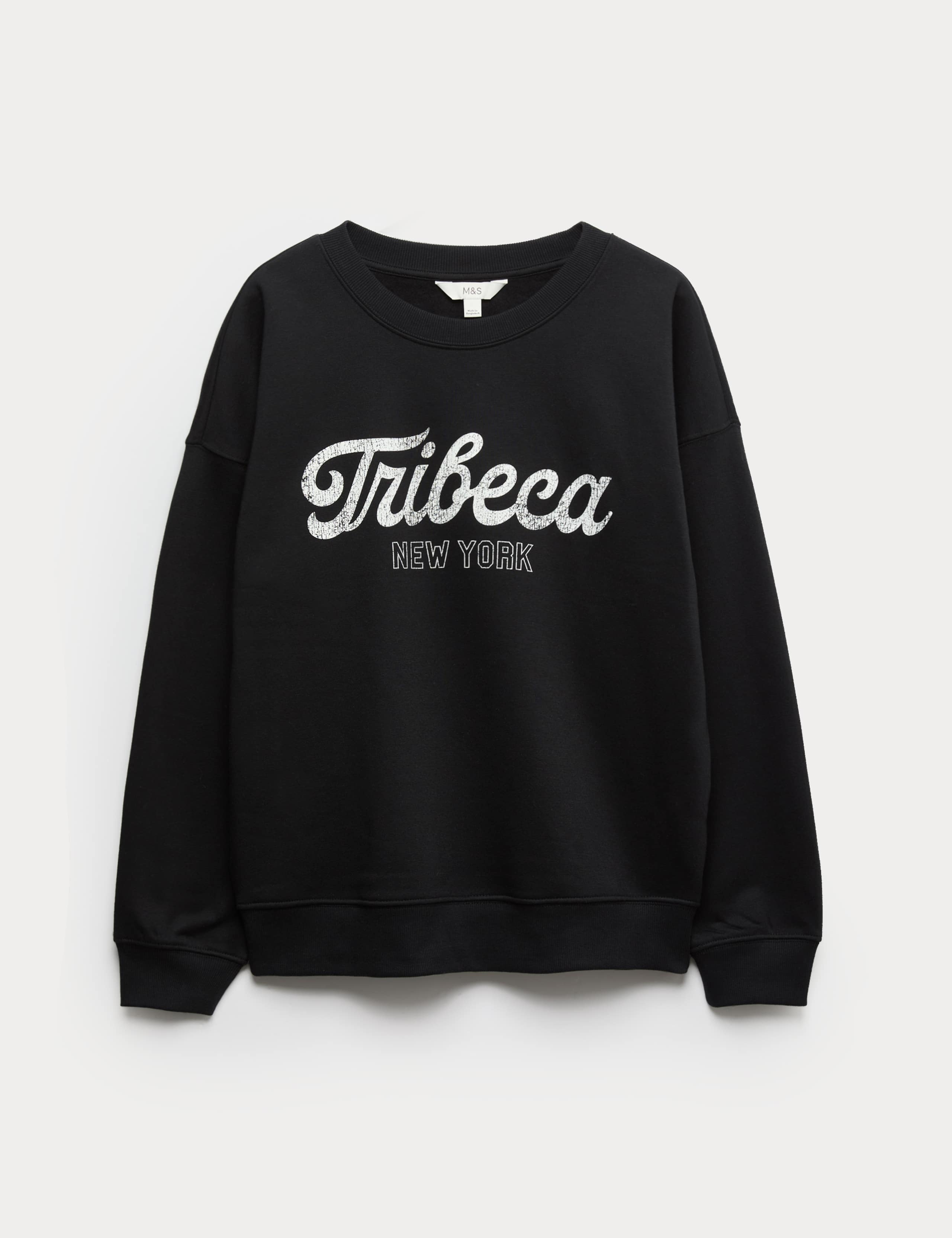 Cotton Rich Graphic Long Sleeve Sweatshirt 2 of 5