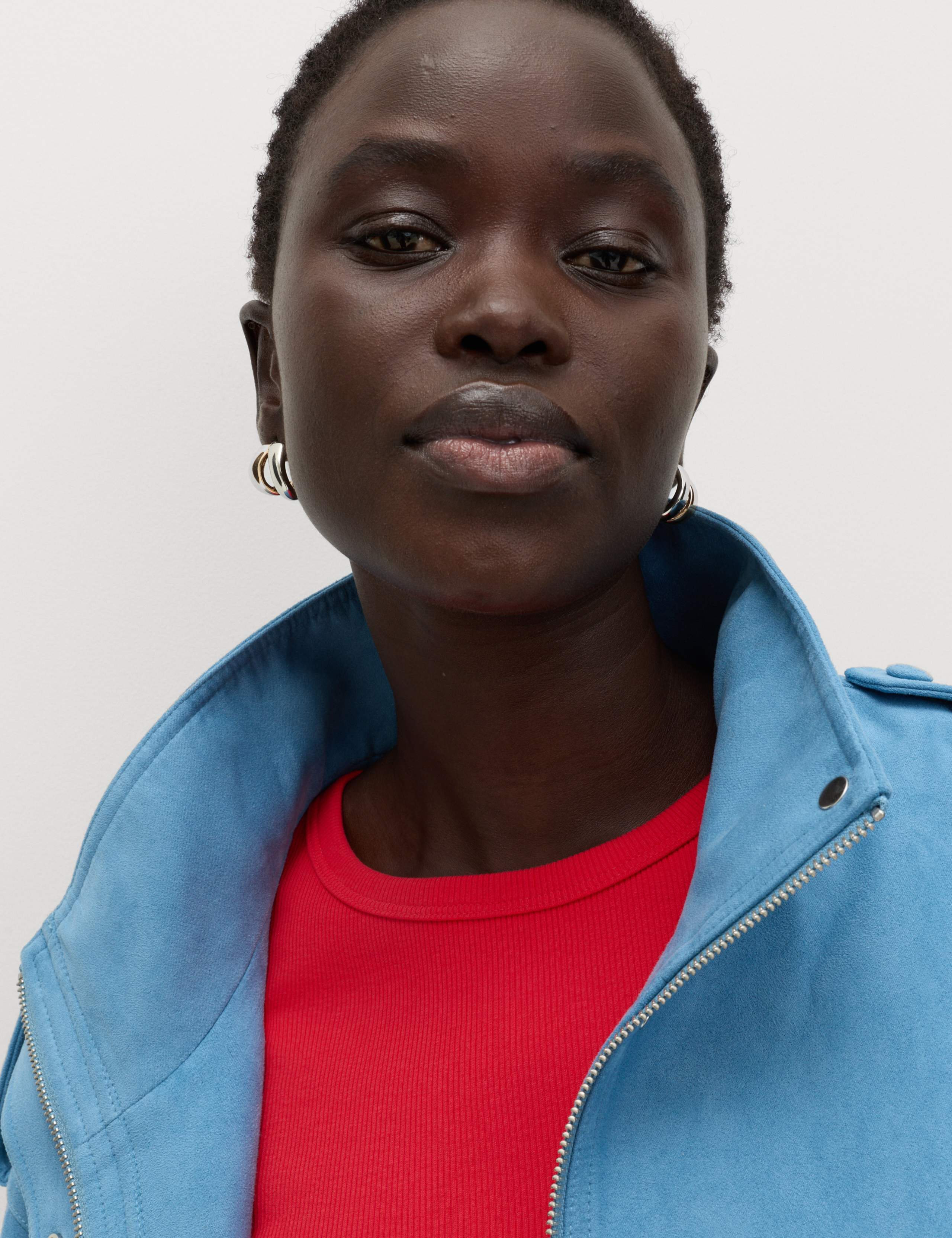 Cotton Rich Ribbed Slim Fit T-Shirt 3 of 5