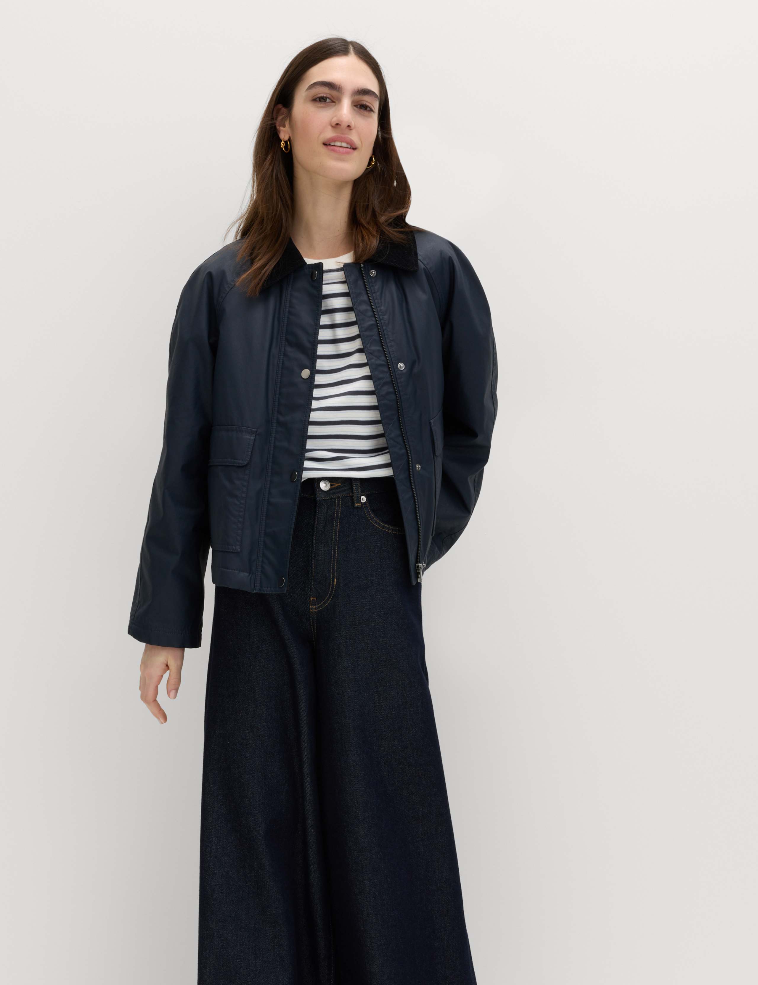 Pure Slub Cotton Striped T-Shirt 3 of 4