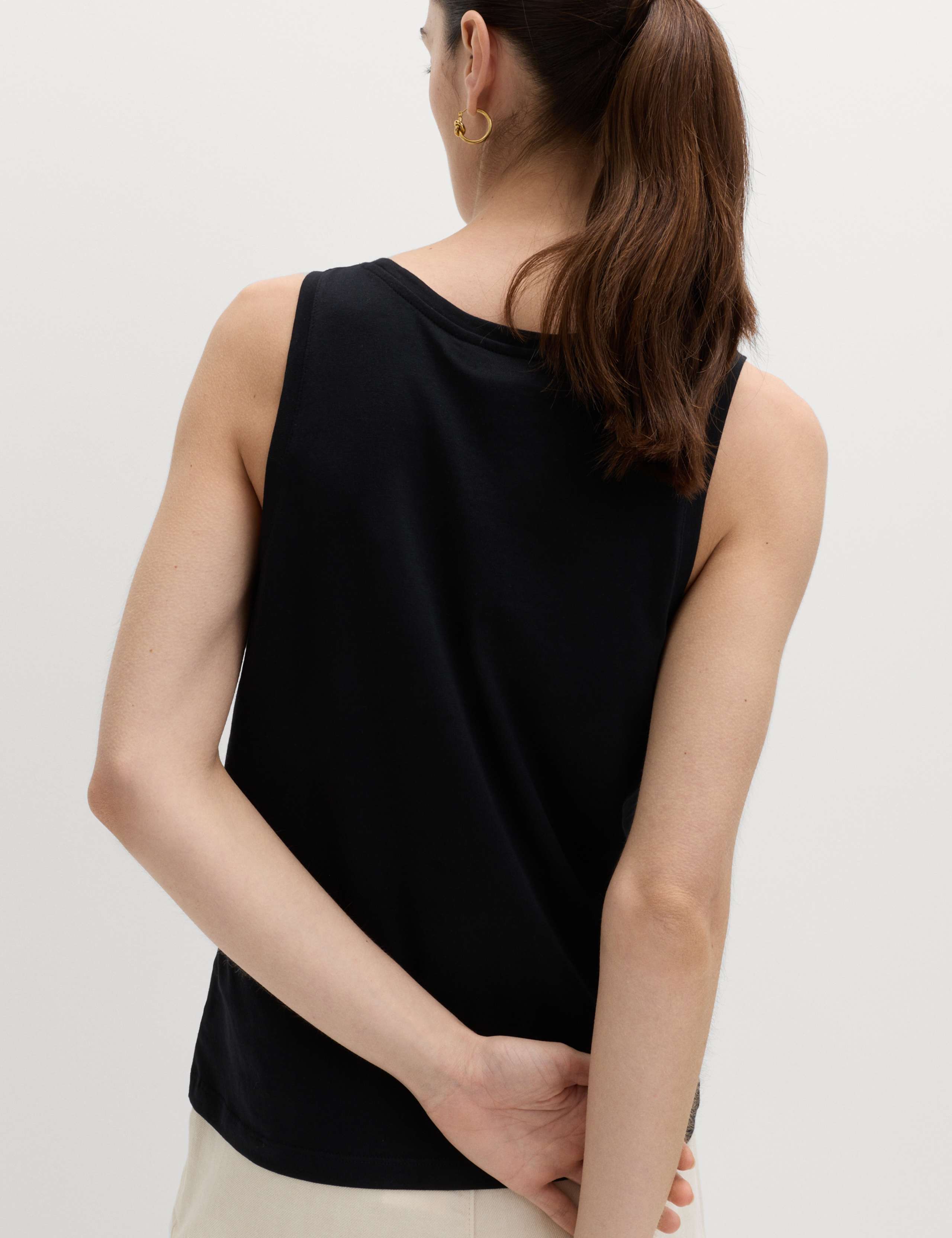 4 Pack Cotton Rich Vest Tops 5 of 5