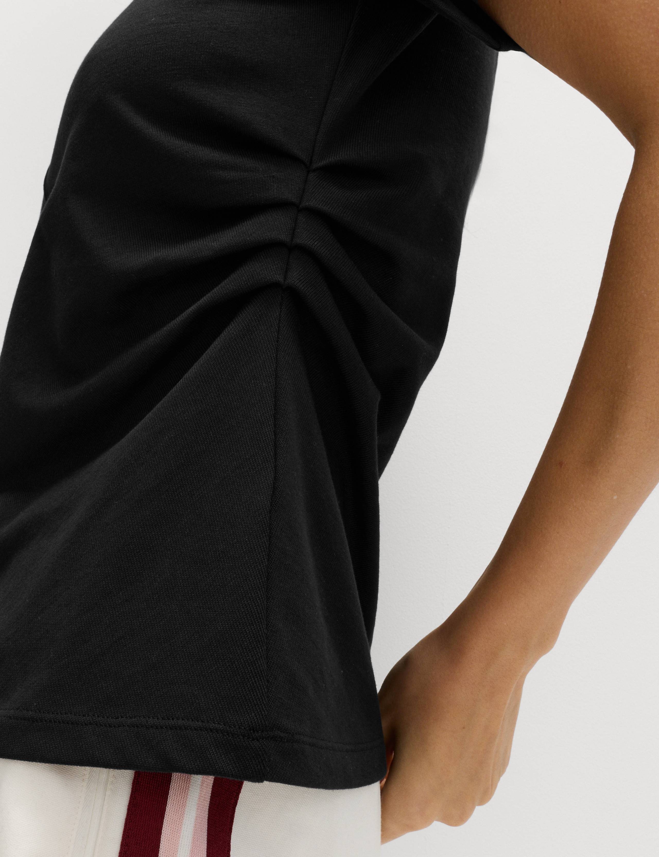 Pure Cotton Waisted T-Shirt 4 of 5