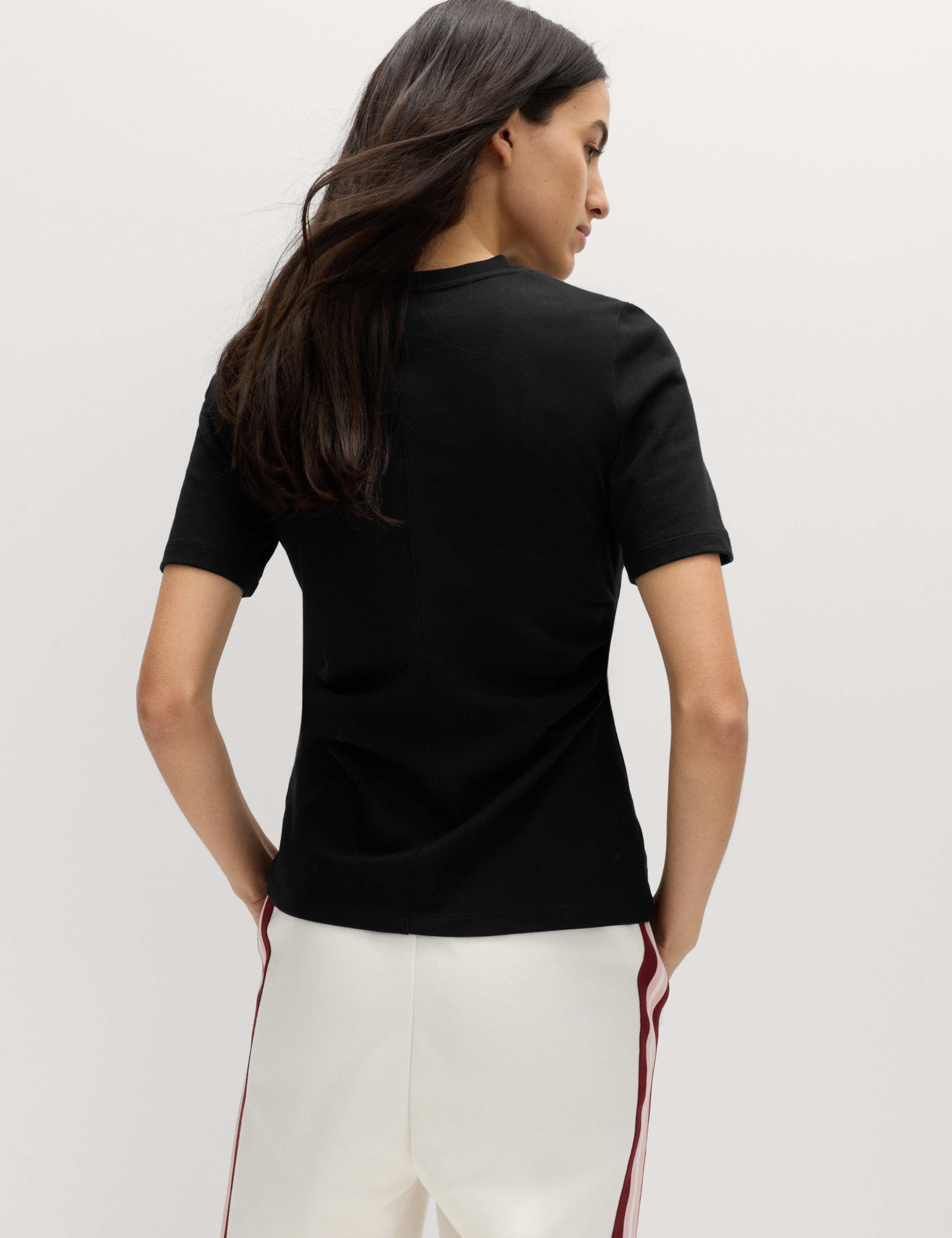 Pure Cotton Waisted T-Shirt 5 of 5