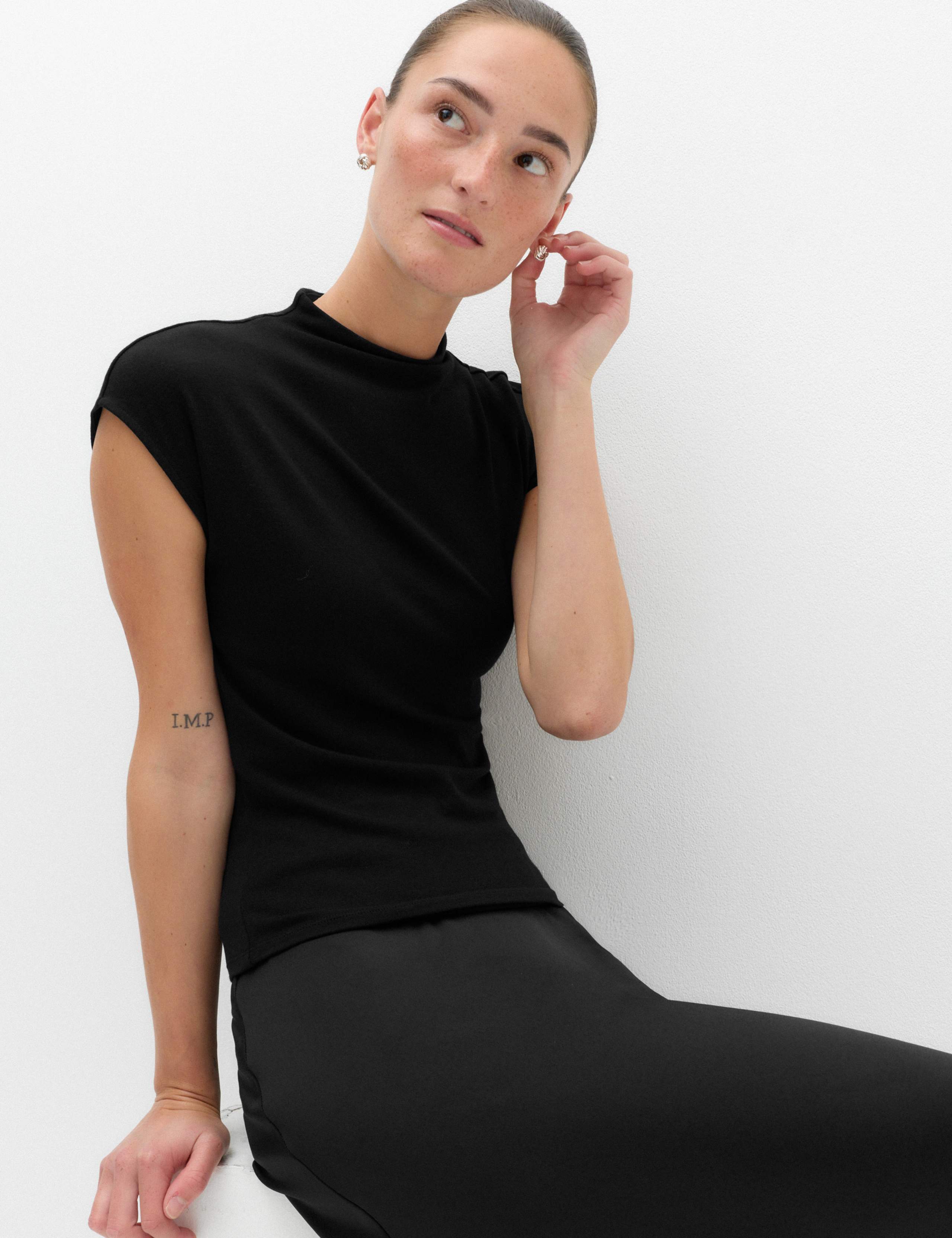 Funnel Neck Top 1 of 6