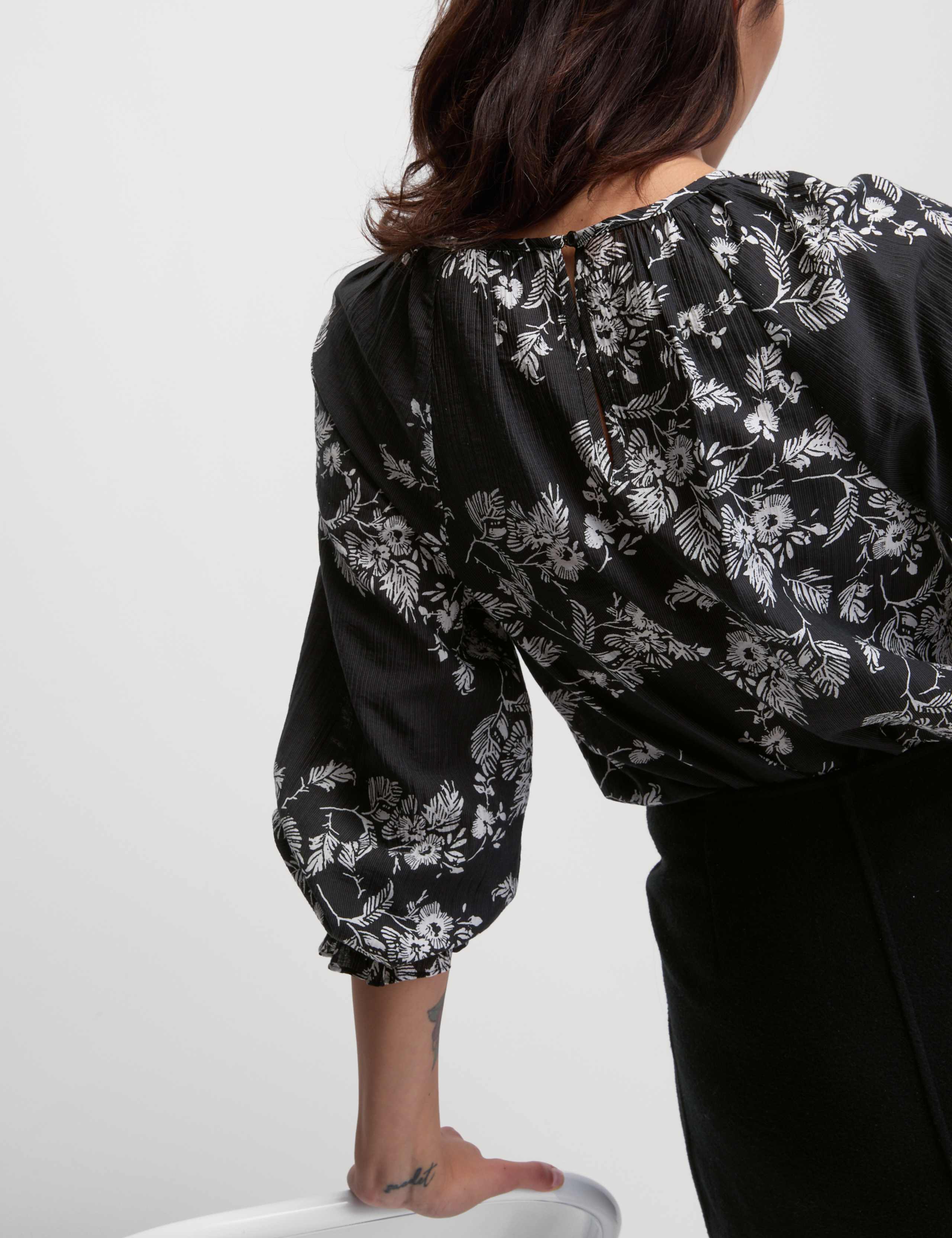 Lyocell Rich Printed Blouse 5 of 5