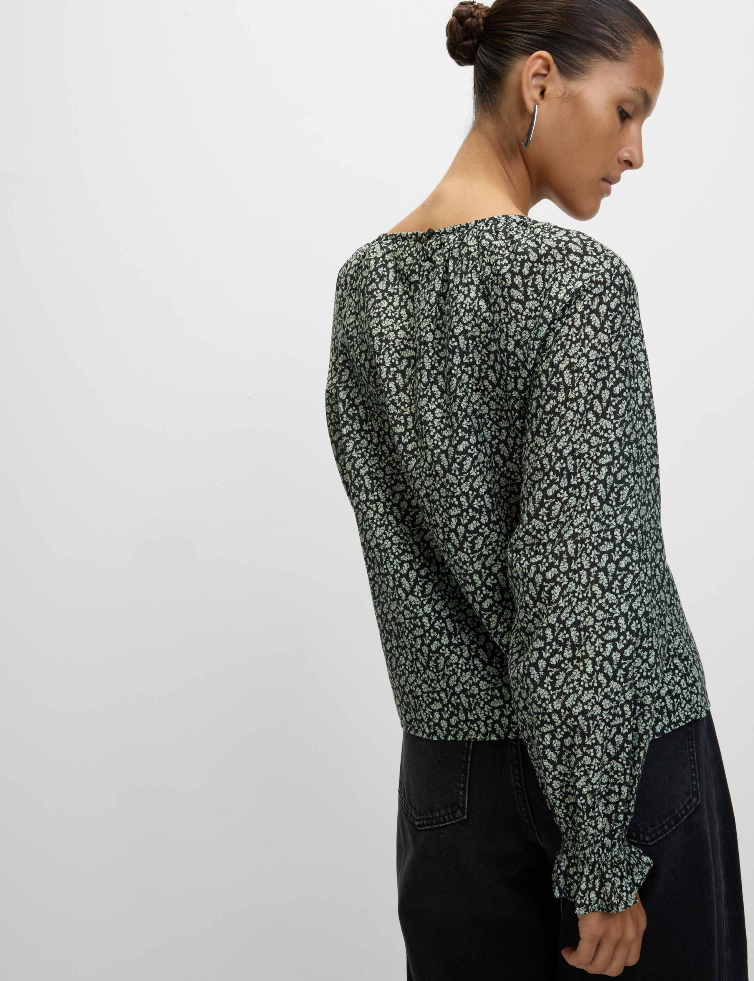 Lyocell Rich Printed Blouse 5 of 7