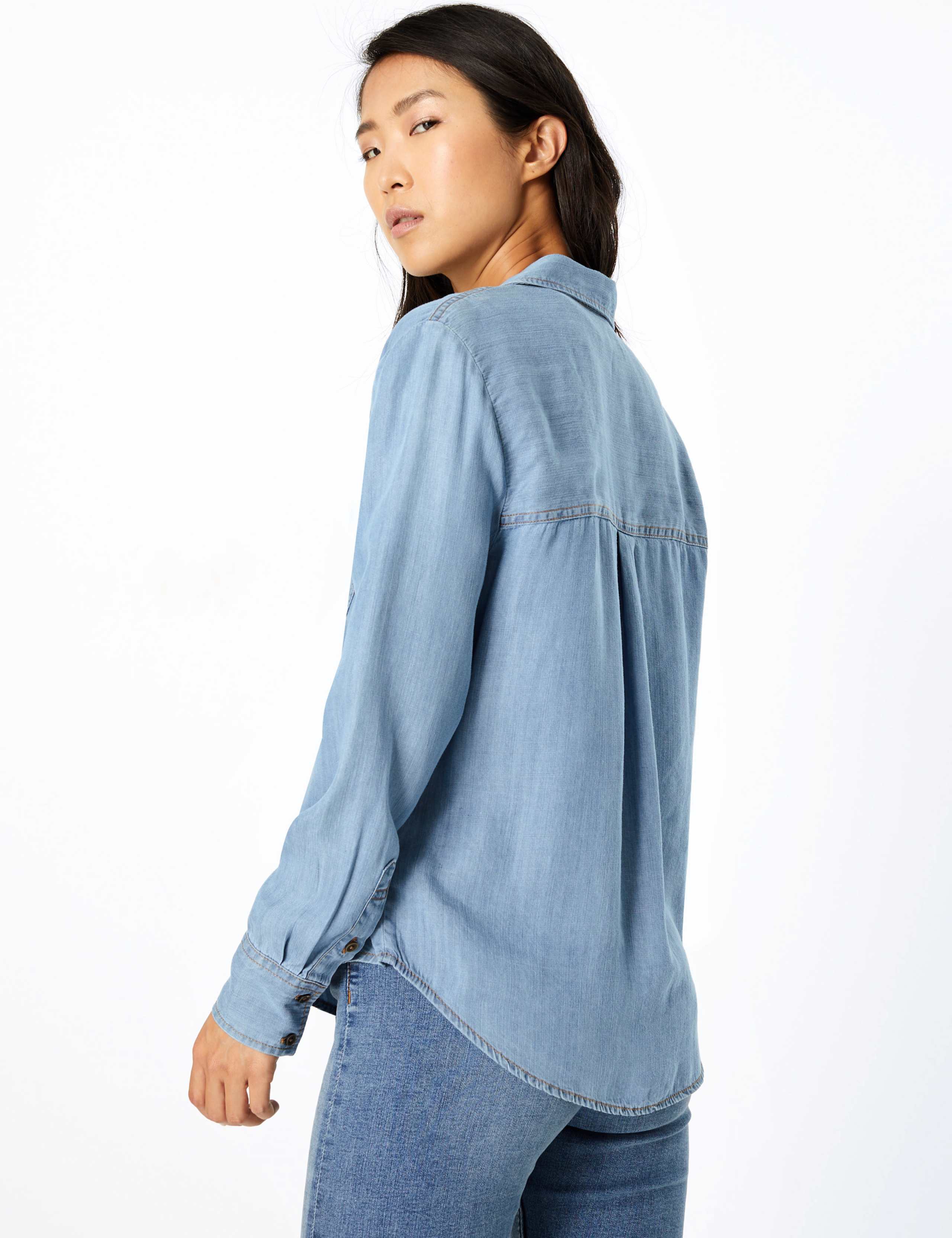 Tencel ™ Denim Patch Pocket Shirt 4 of 4